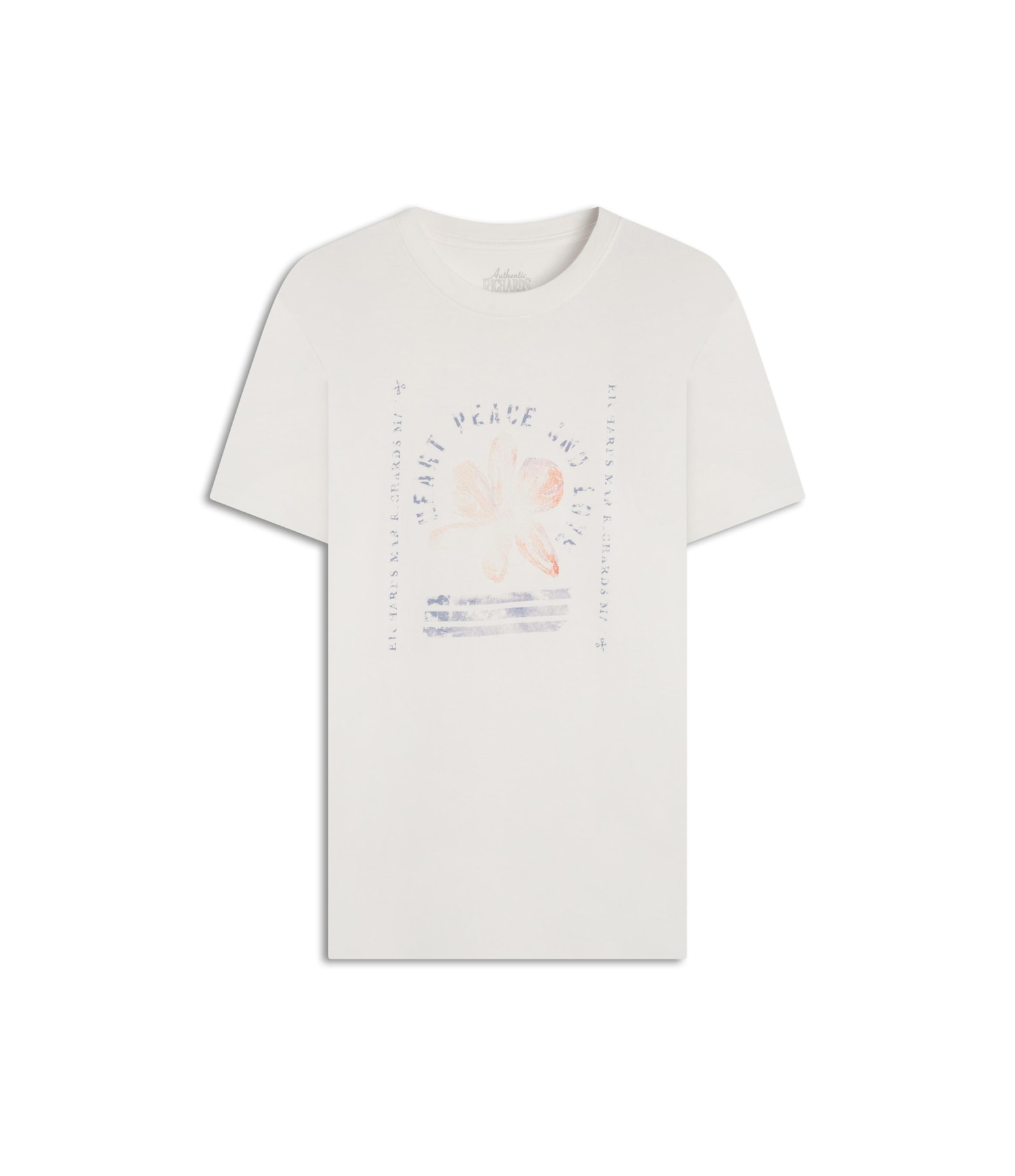T-Shirt Mm Washed Little House Bf Branco