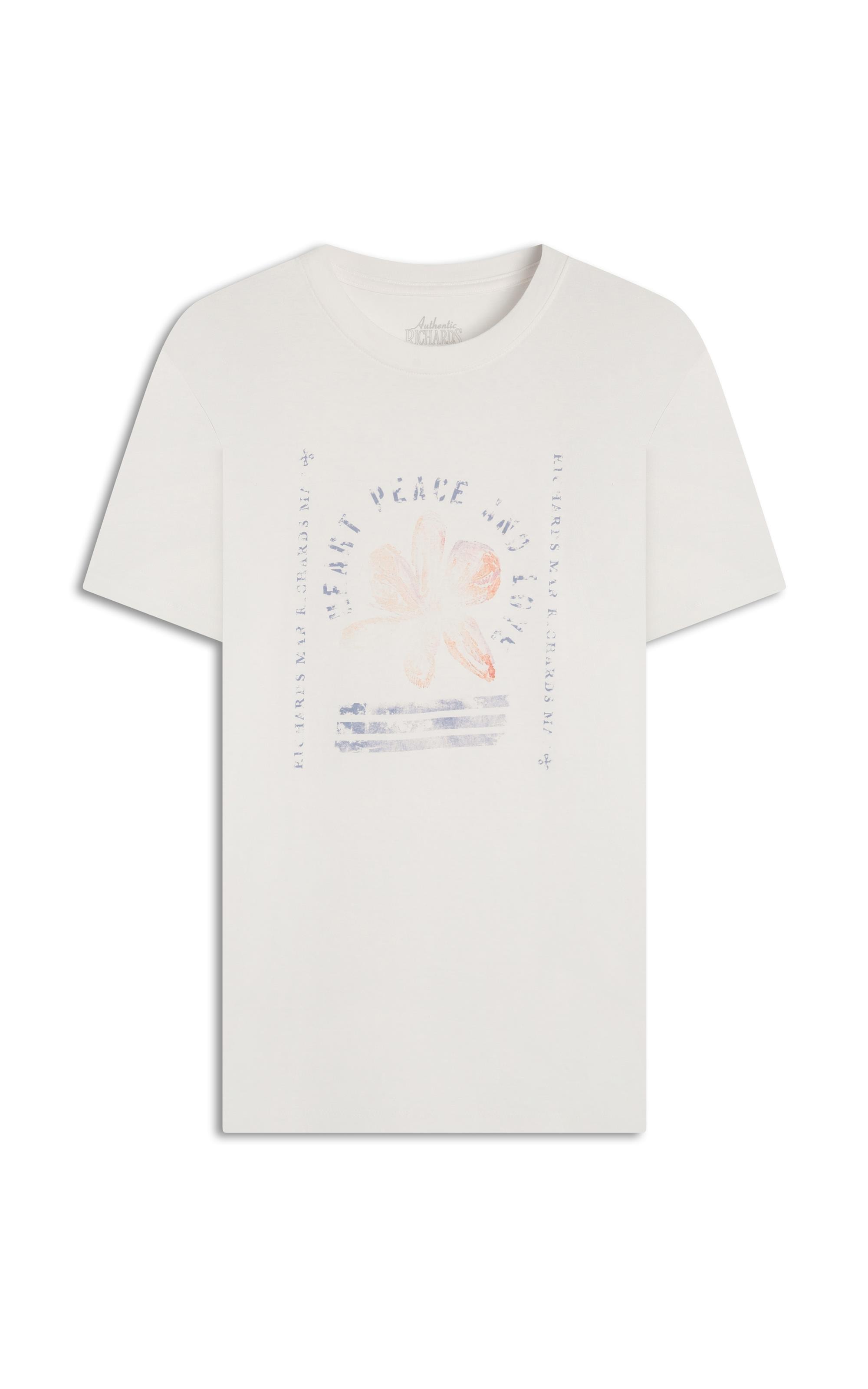 T-Shirt Mm Washed Little House Bf Branco