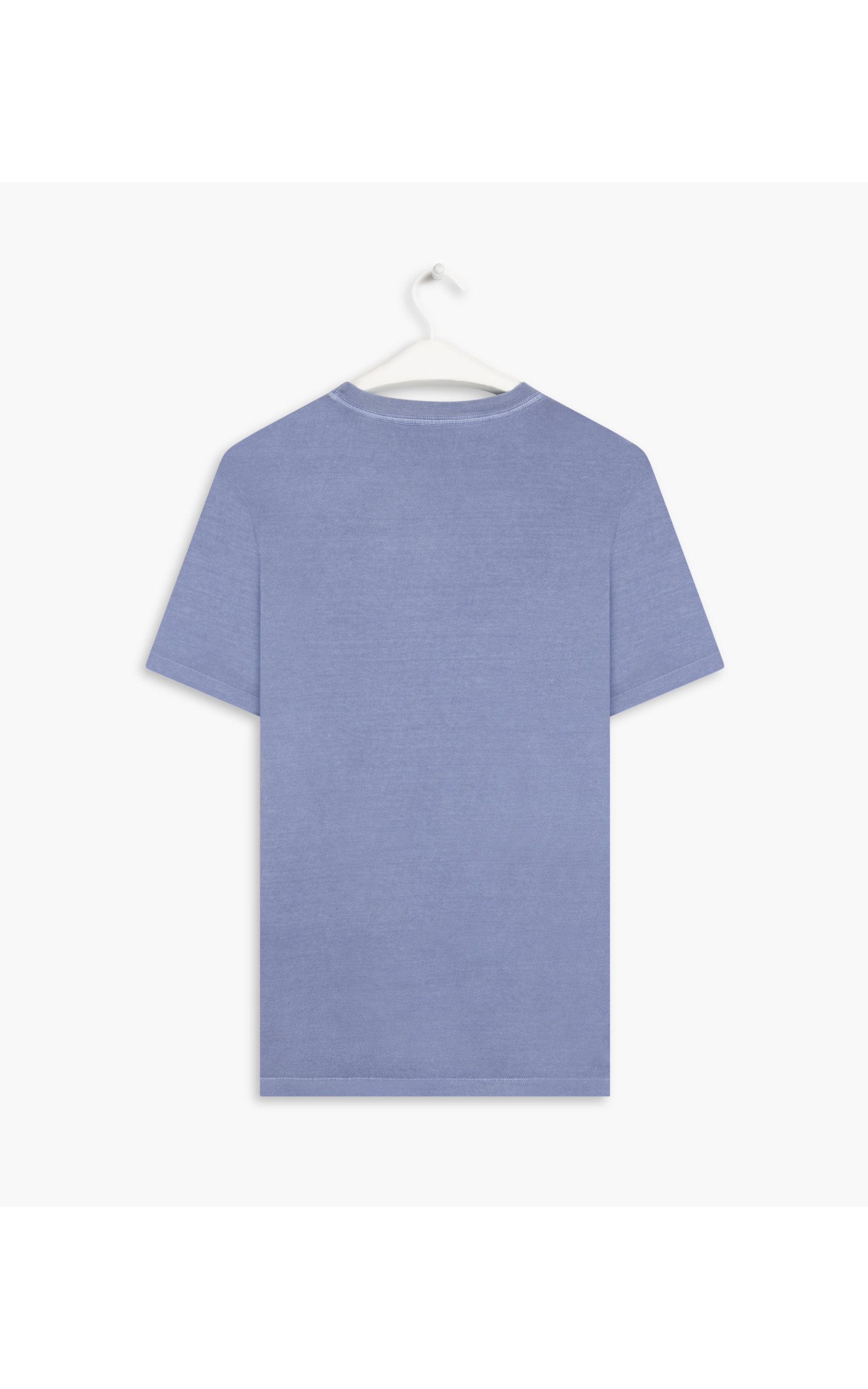T-Shirt Mm Washed Manuscrito Azul Bic