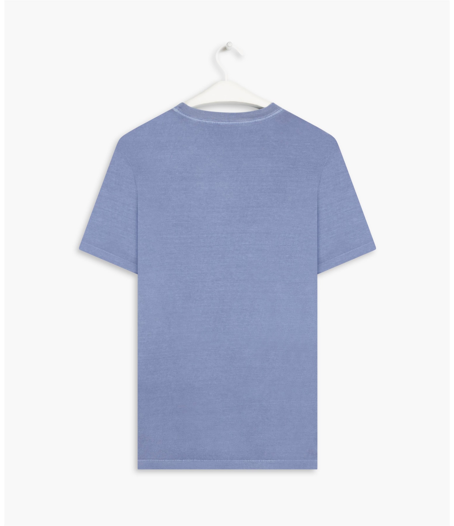 T-Shirt Mm Washed Manuscrito Azul Bic
