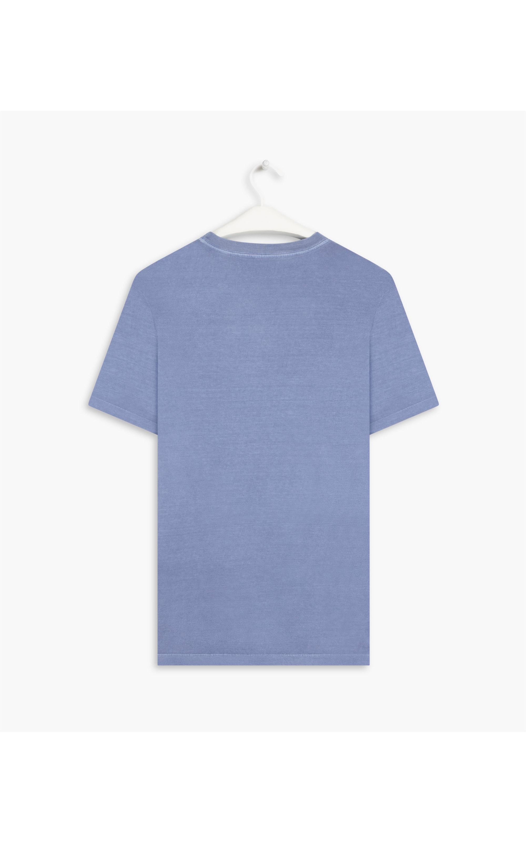 T-Shirt Mm Washed Manuscrito Azul Bic