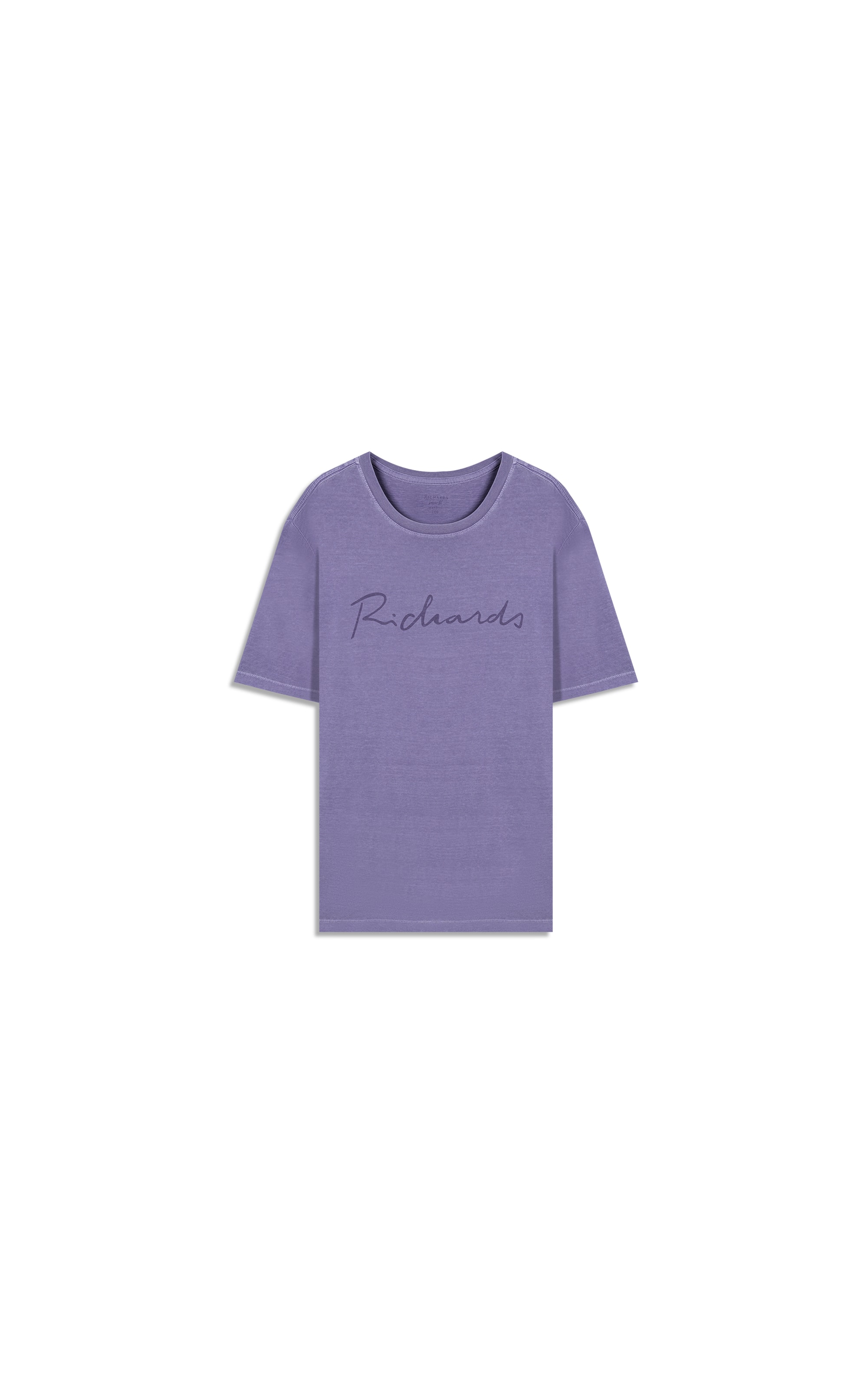T-Shirt Mm Washed Manuscrito Misty