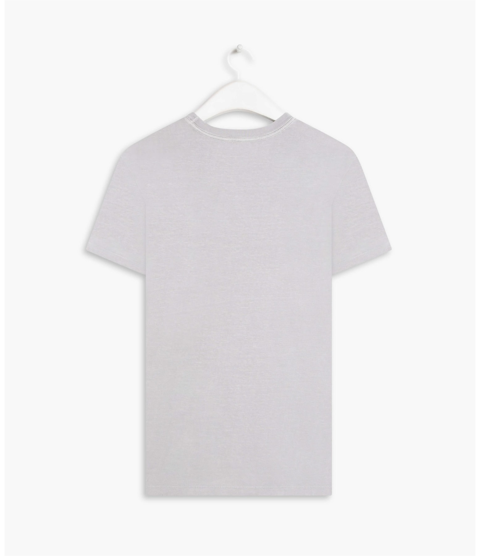 T-Shirt Mm Washed Manuscrito Prata