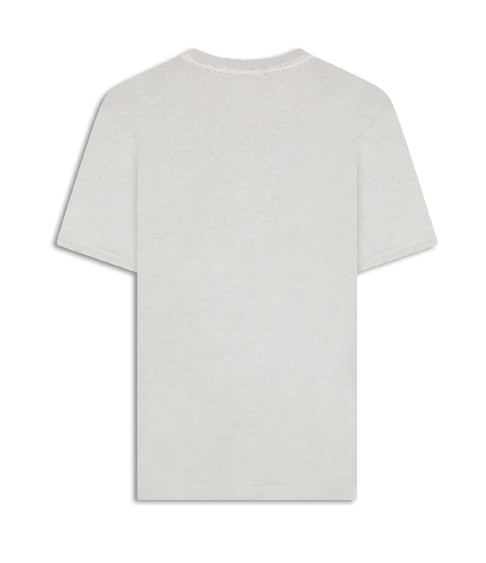 T-Shirt Mm Washed Manuscrito Prata