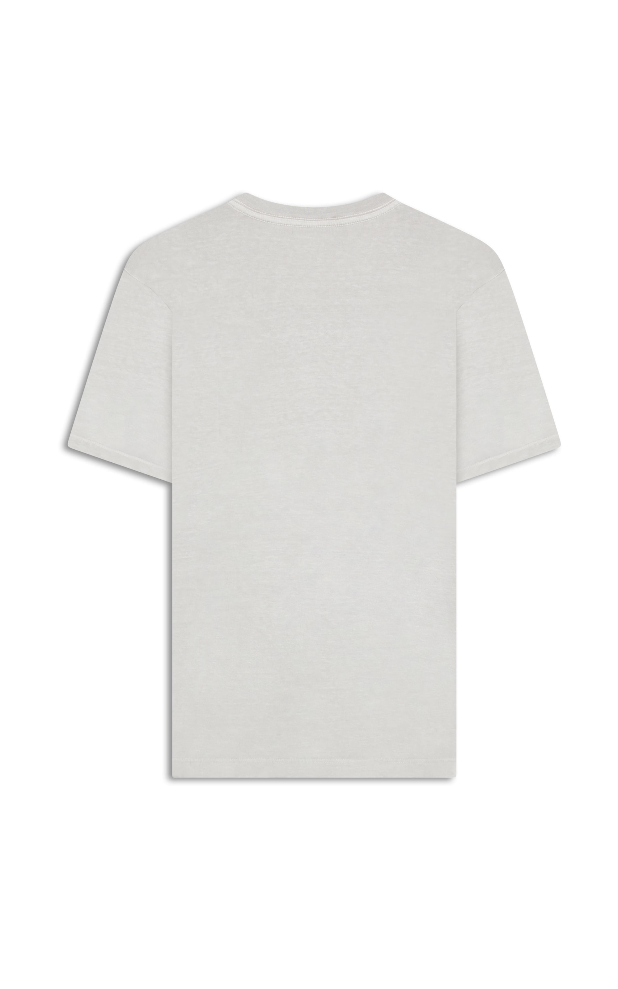 T-Shirt Mm Washed Manuscrito Prata
