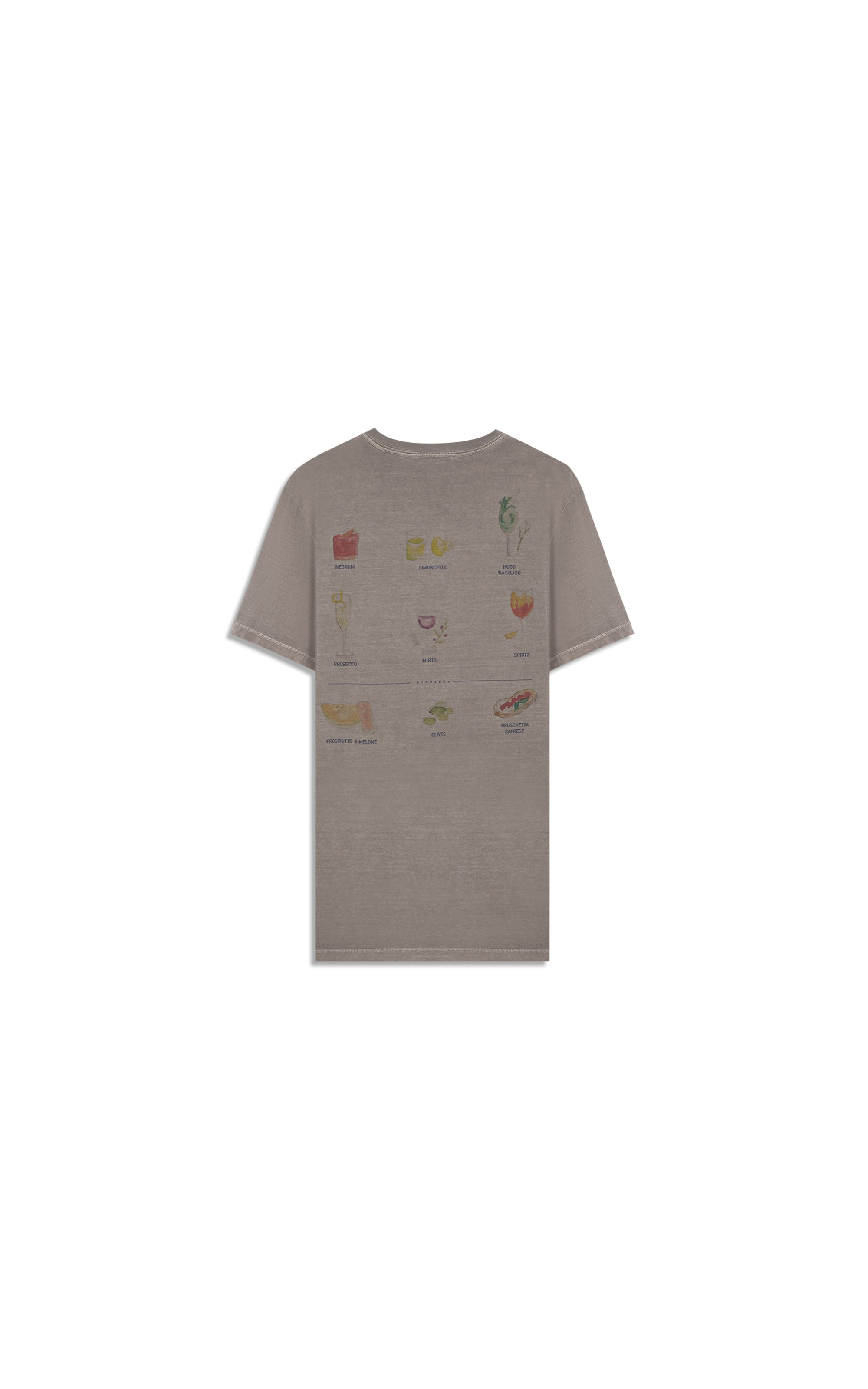 T-Shirt Mm Washed Menu Cta Castor