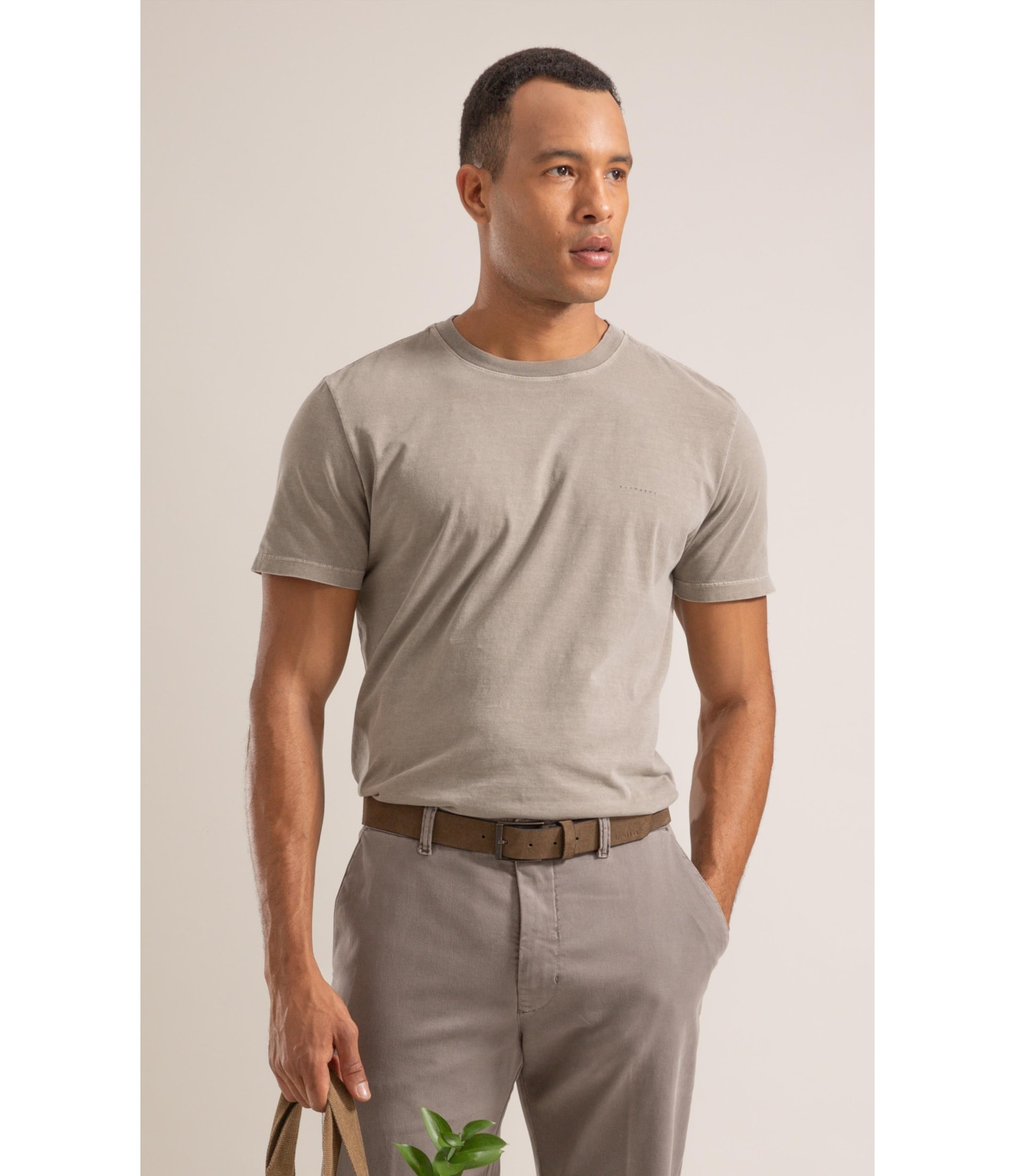 T-Shirt Mm Washed Menu Cta Castor