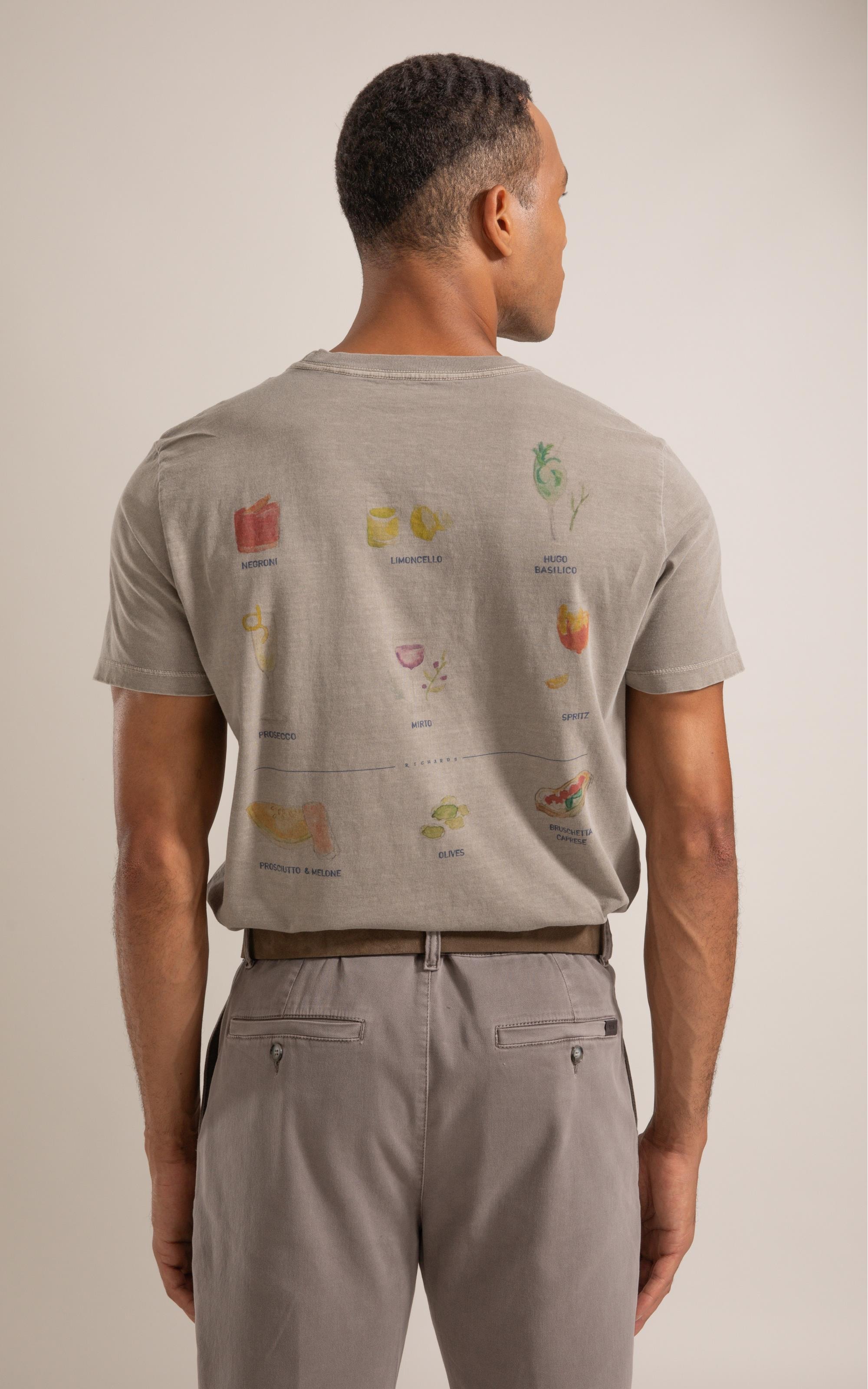 T-Shirt Mm Washed Menu Cta Castor