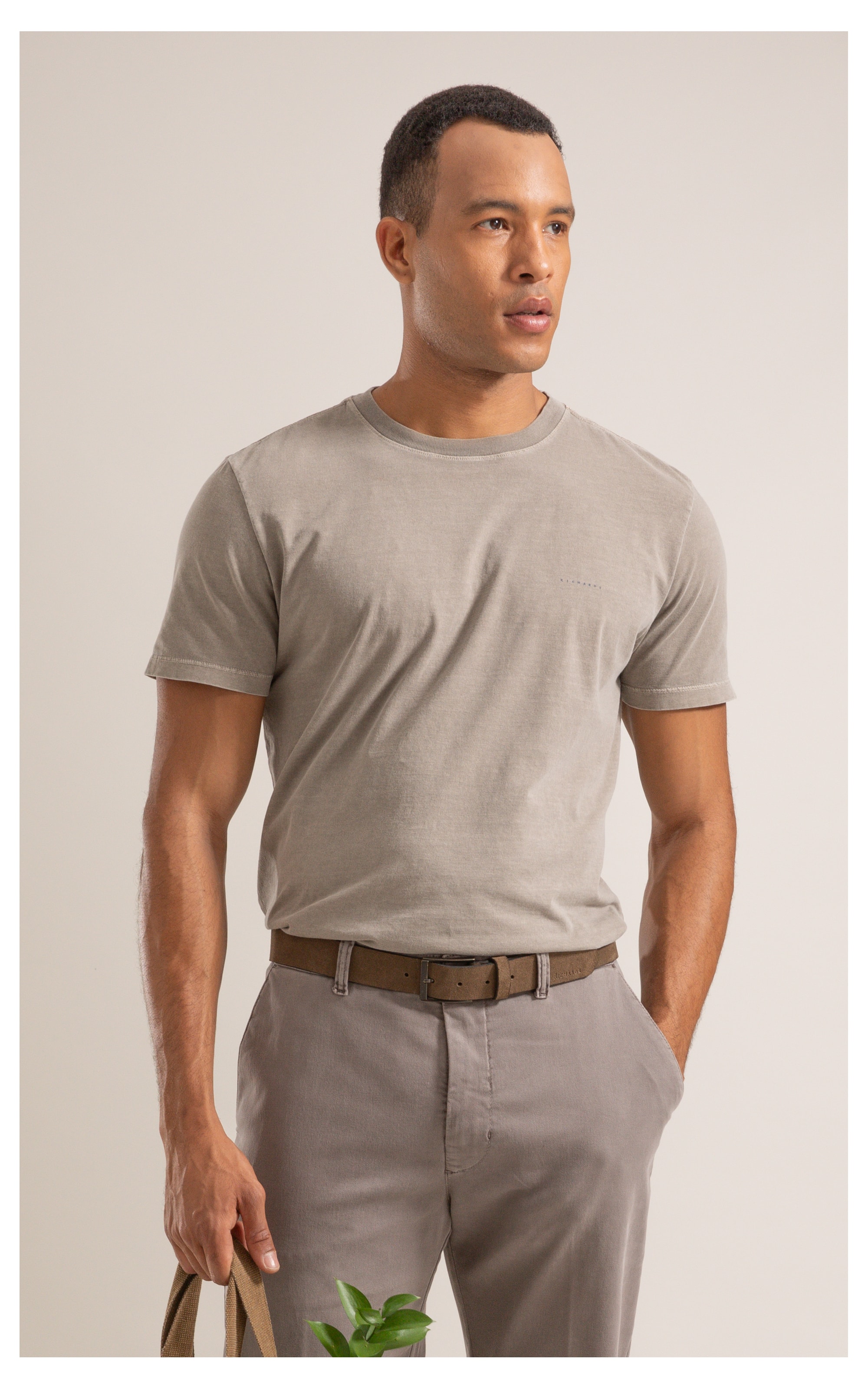 T-Shirt Mm Washed Menu Cta Castor
