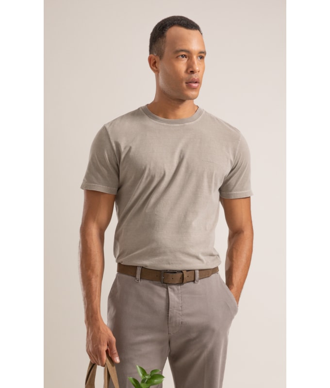 T-Shirt Mm Washed Menu Cta Castor