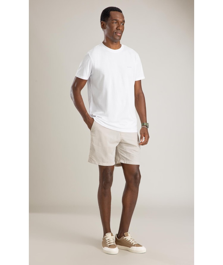 T-Shirt Mm Washed Mermaid Costas Bf Branco