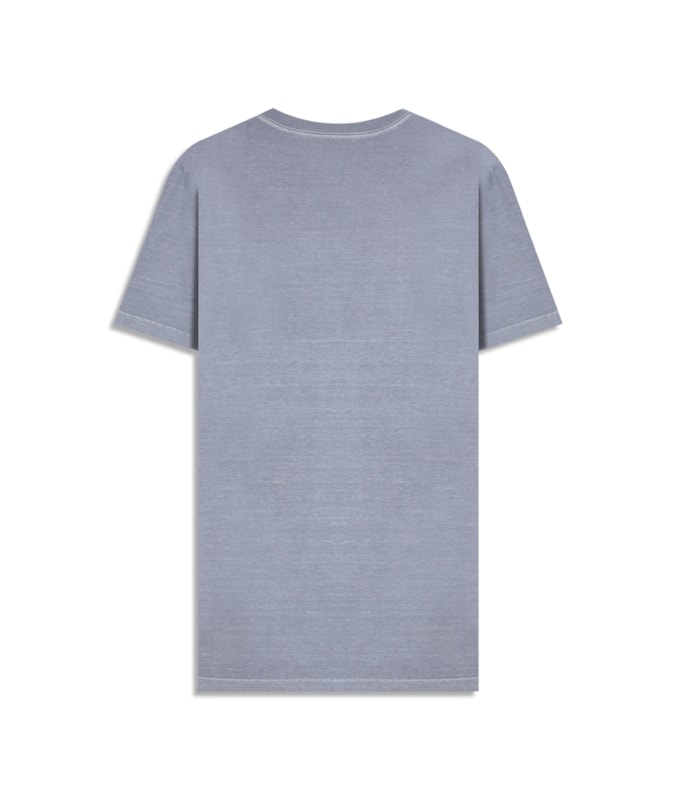 T-Shirt Mm Washed Moving Foward Fte Blue Vintage
