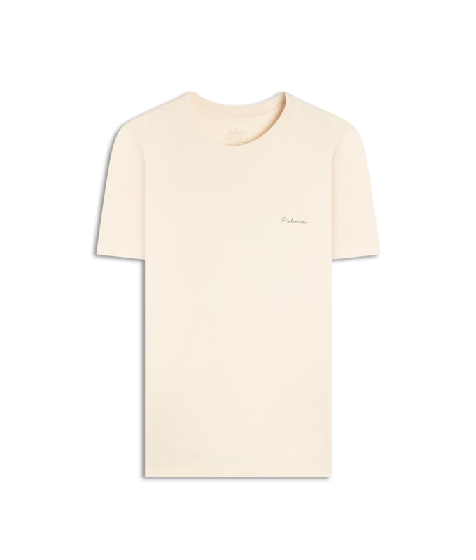 T-Shirt Mm Washed Nature All Around Bf Rosa