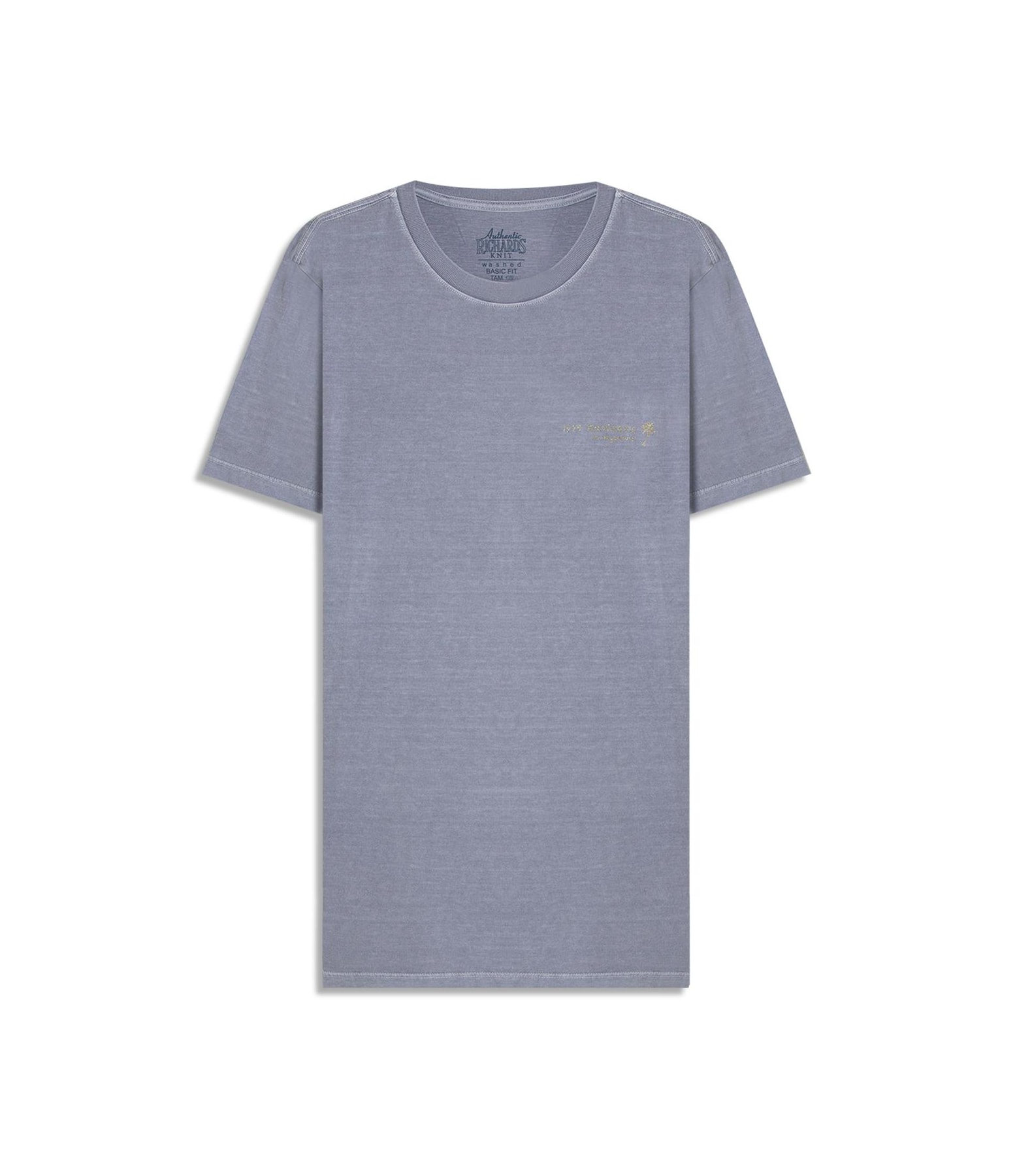 T-Shirt Mm Washed New Rildy Blue Vintage