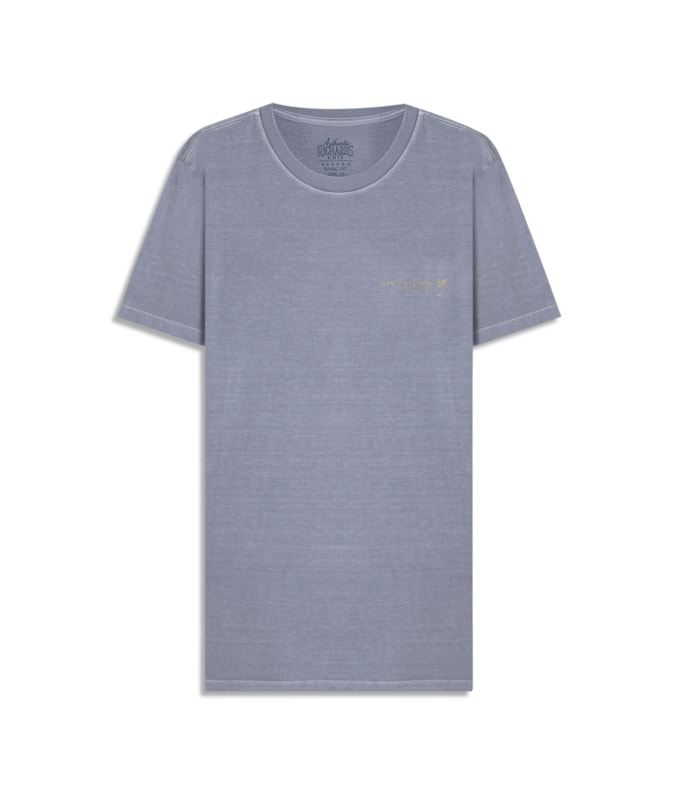 T-Shirt Mm Washed New Rildy Blue Vintage