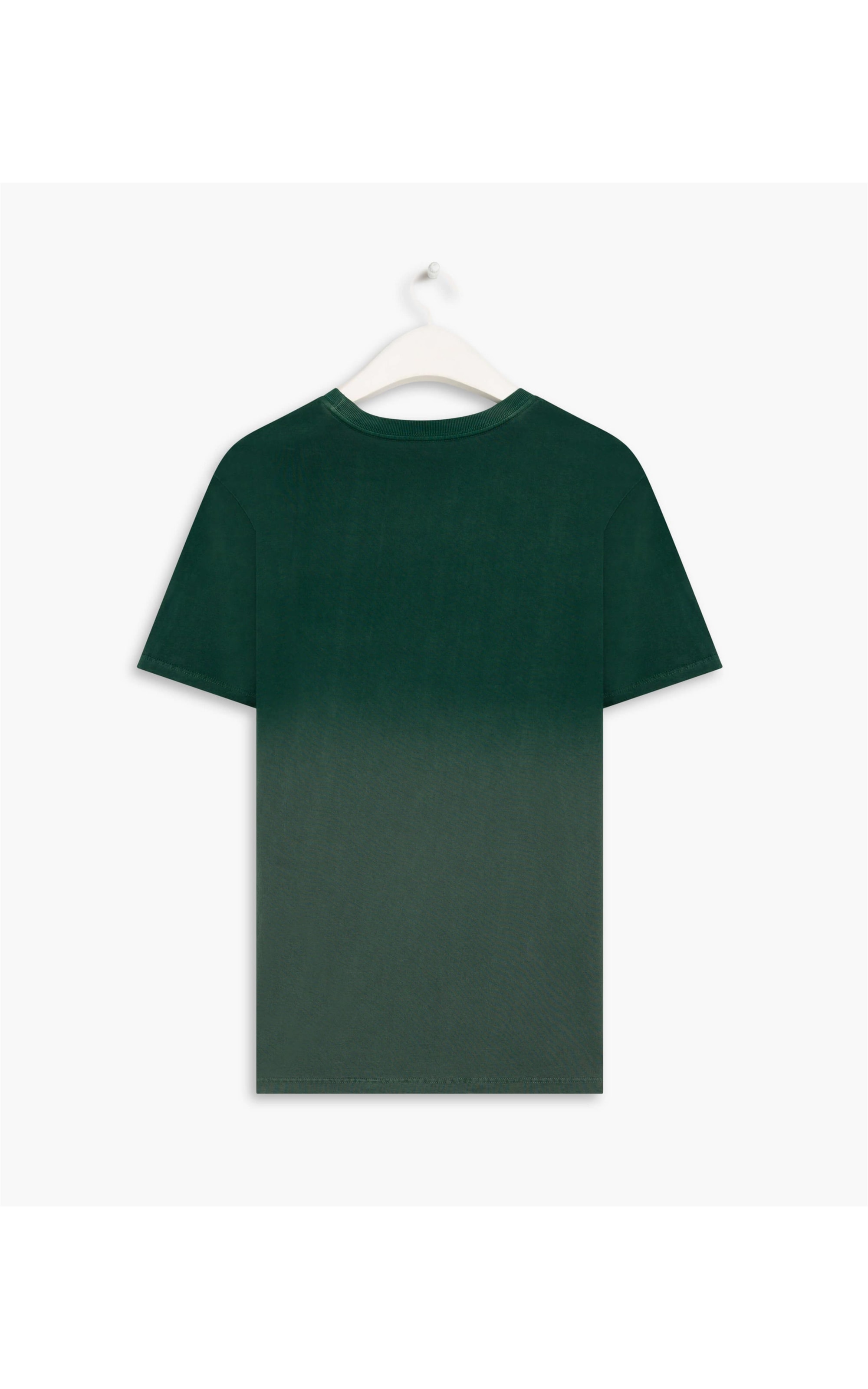 T-Shirt Mm Washed Ombré Basic Verde Escuro