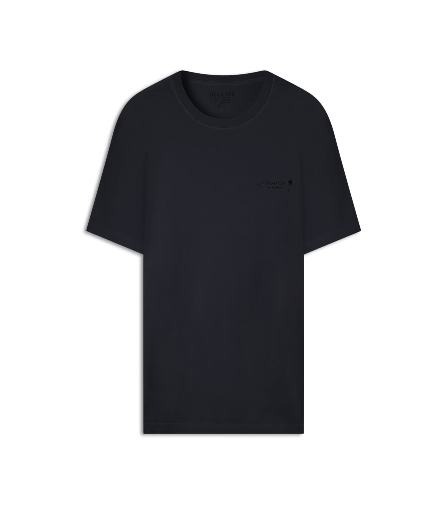 T-Shirt Mm Washed Rildy Midnight Blue