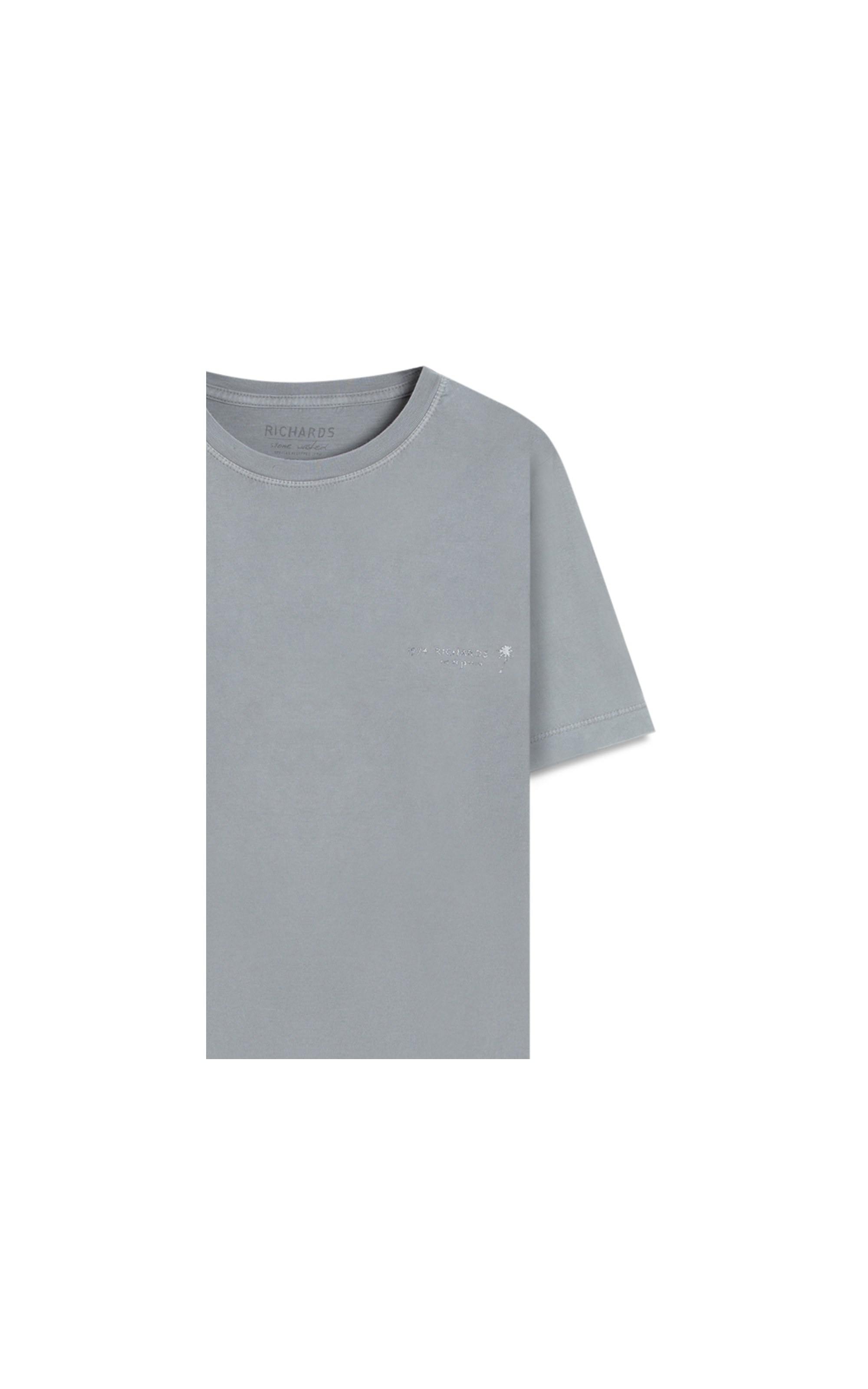 T-Shirt Mm Washed Rildy Niquel
