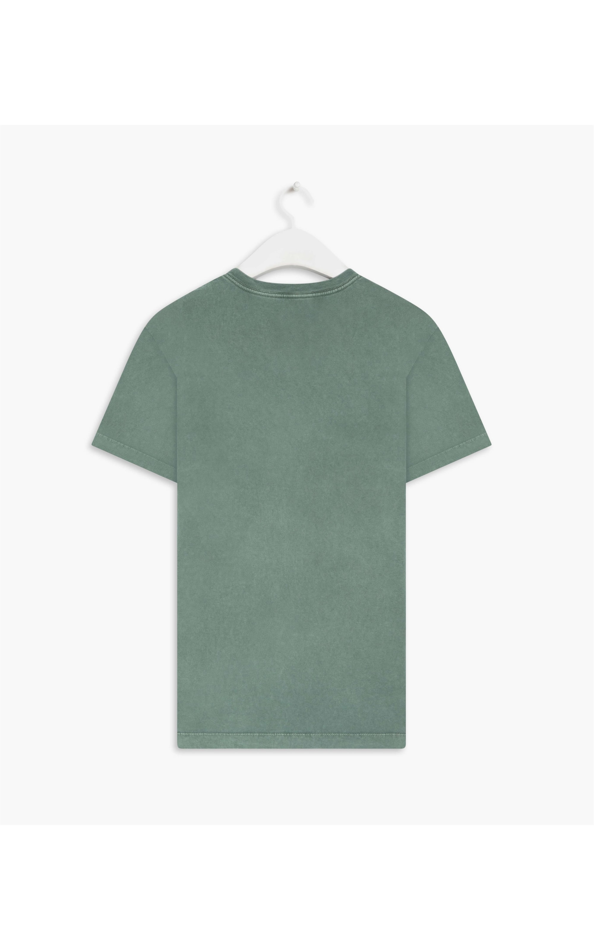T-Shirt Mm Washed Rildy Verde Army