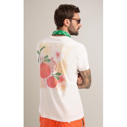 T-Shirt Mm Washed Roma Costas Bf Rosa