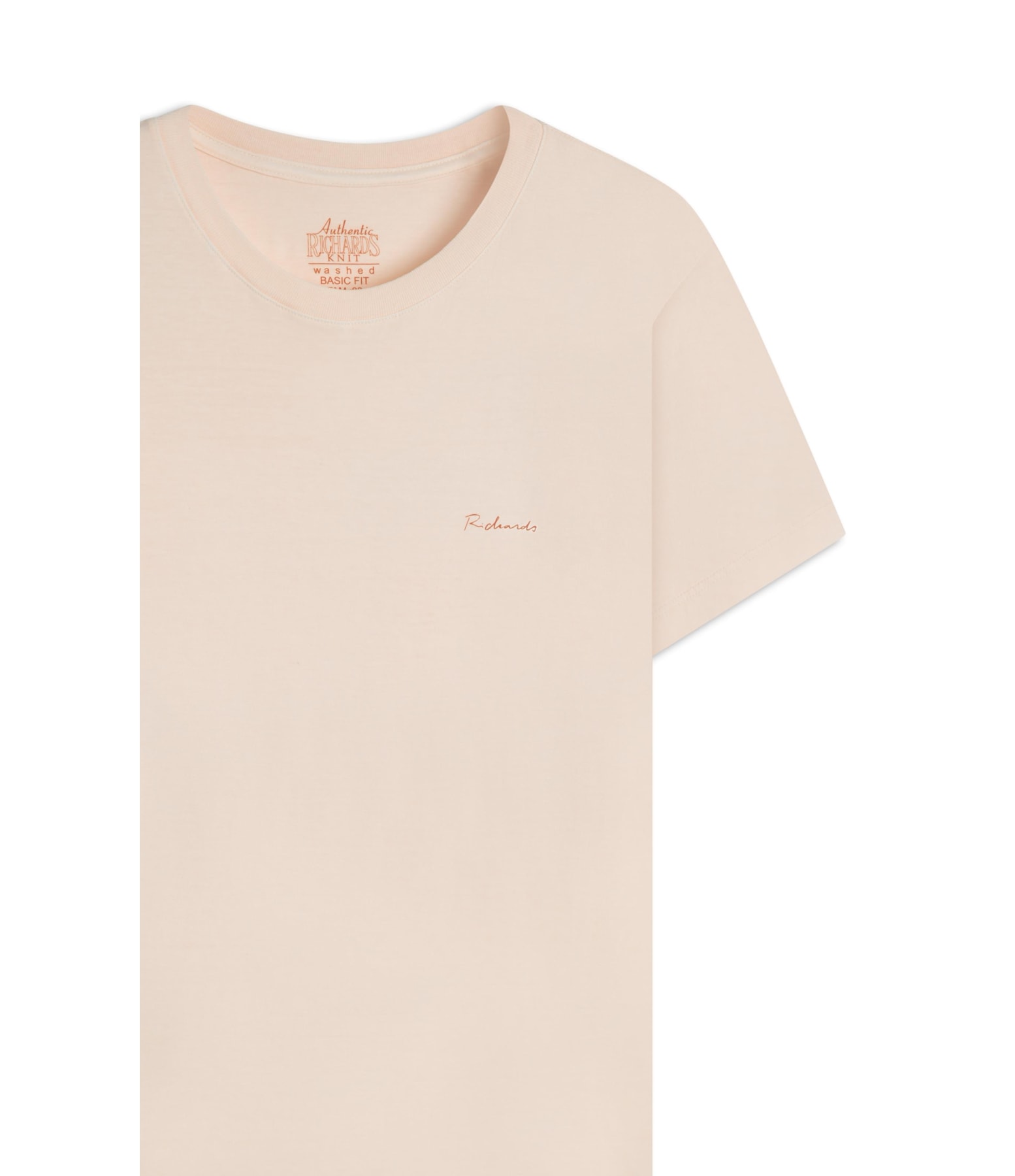 T-Shirt Mm Washed Roma Costas Bf Rosa