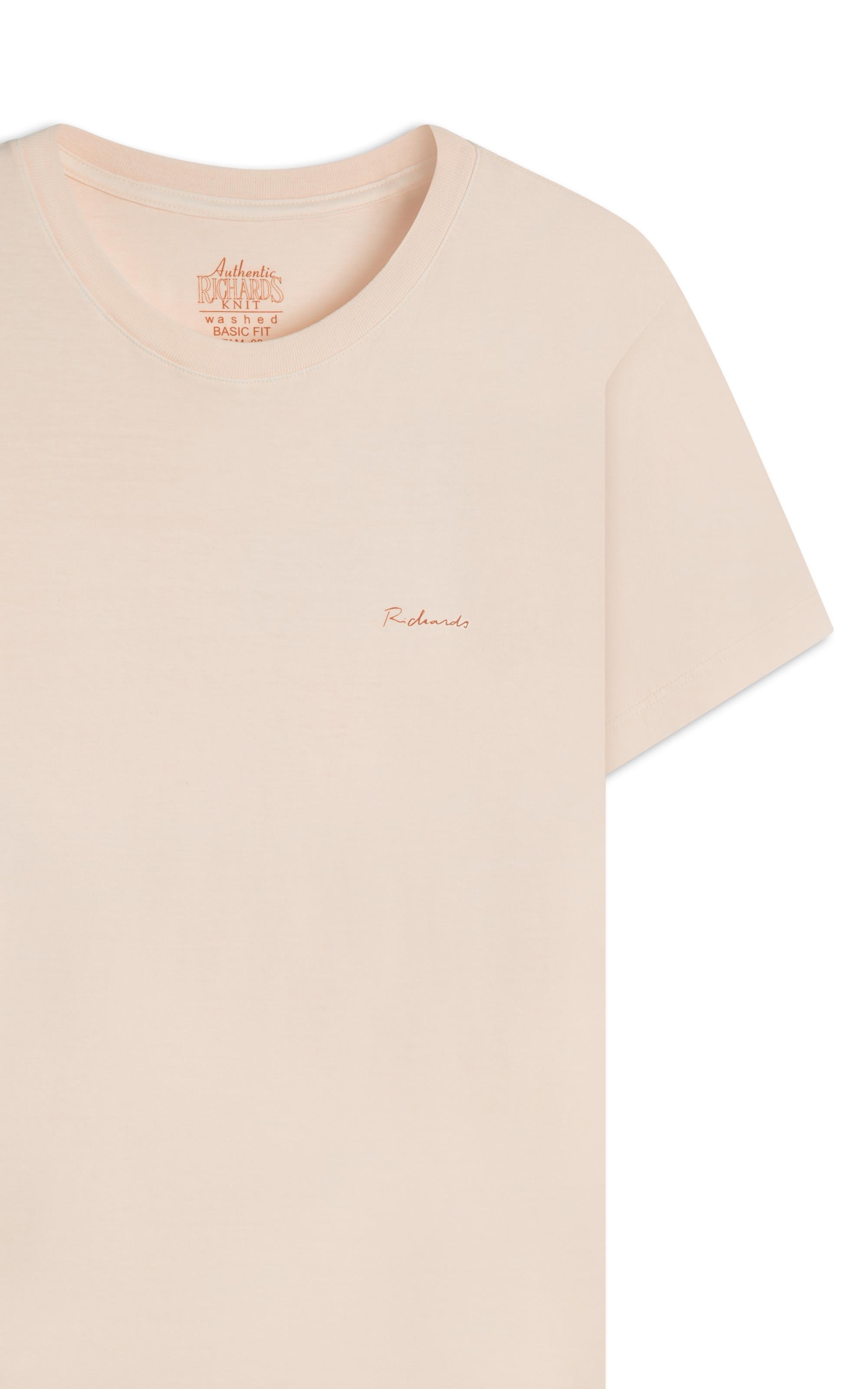 T-Shirt Mm Washed Roma Costas Bf Rosa