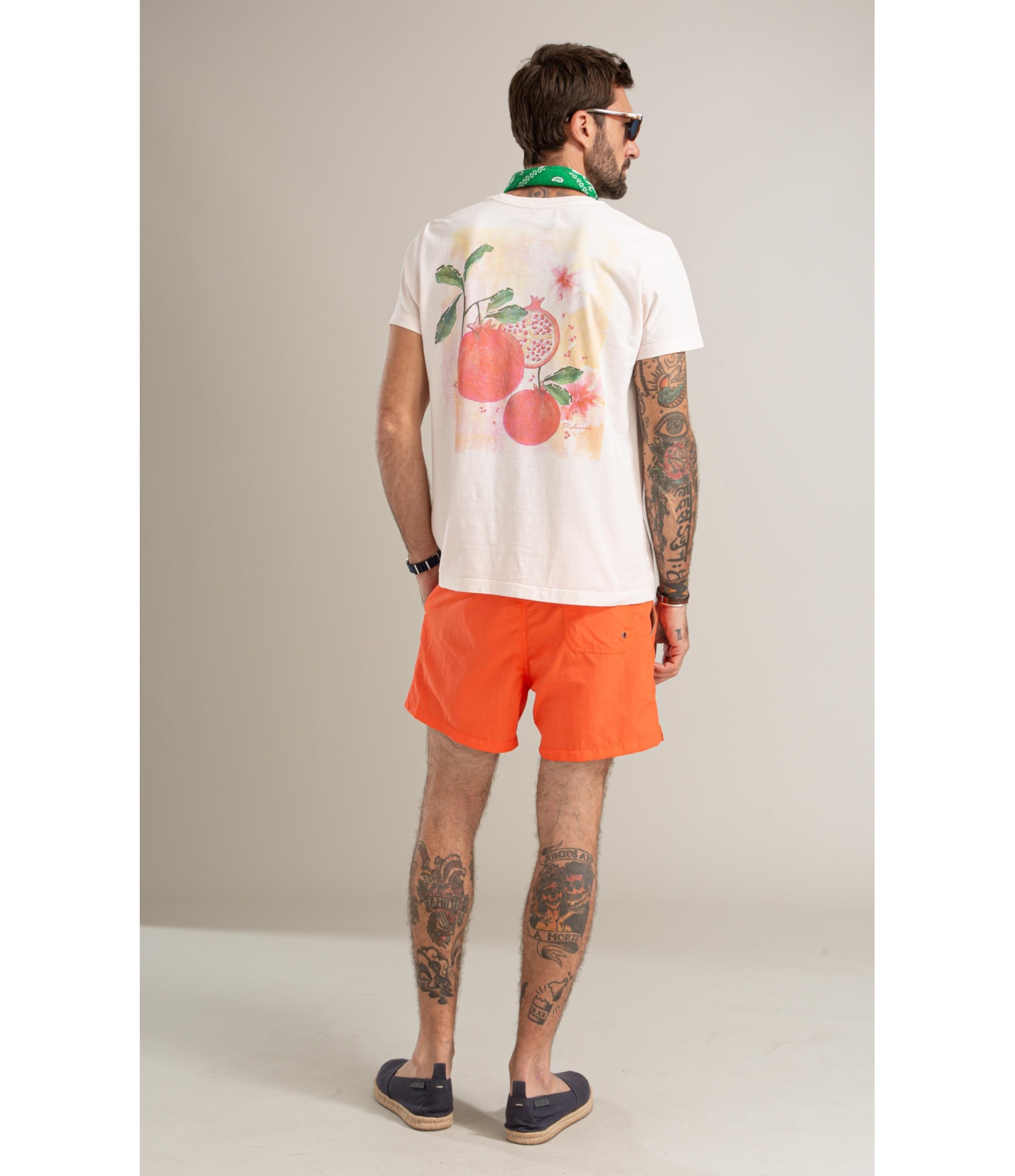 T-Shirt Mm Washed Roma Costas Bf Rosa