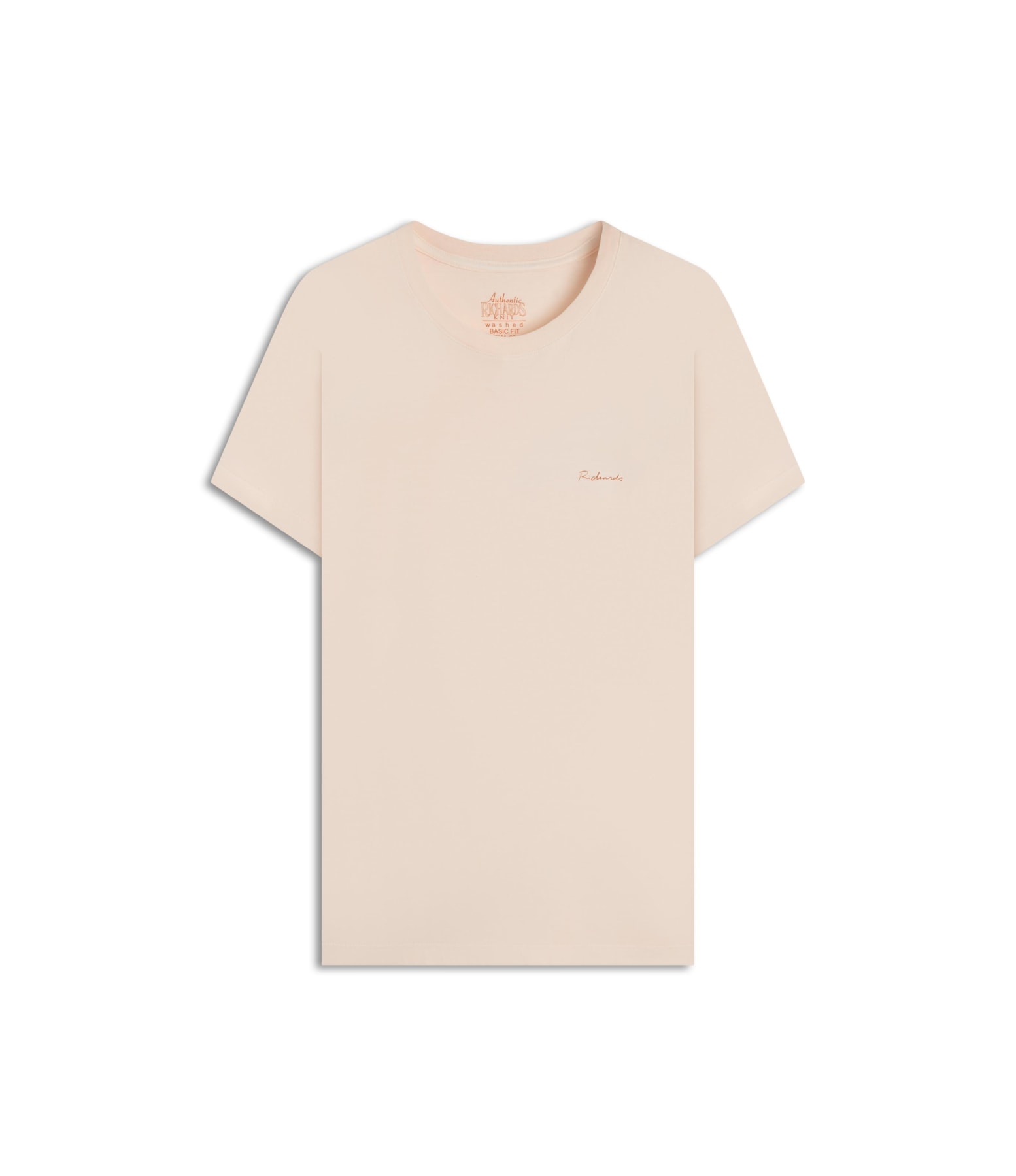 T-Shirt Mm Washed Roma Costas Bf Rosa