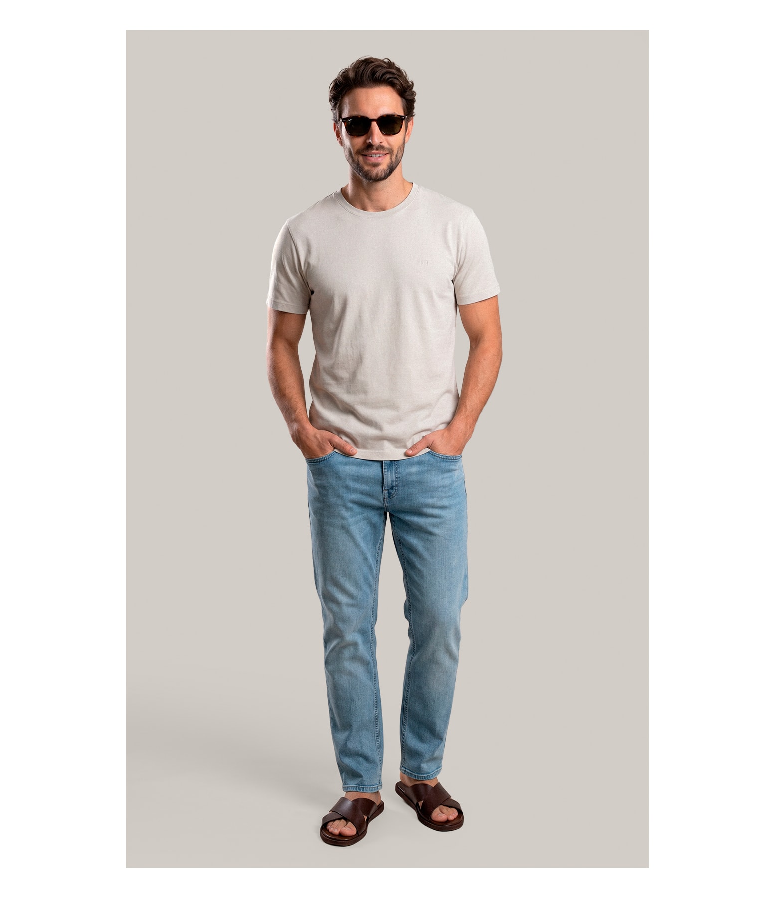 T-Shirt Mm Washed Spiaggia Cta Silver