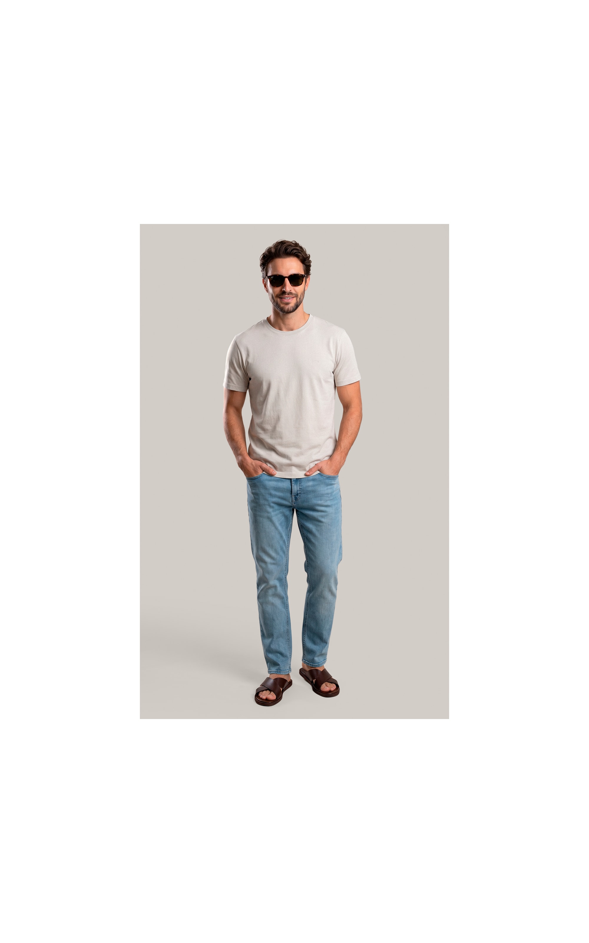 T-Shirt Mm Washed Spiaggia Cta Silver