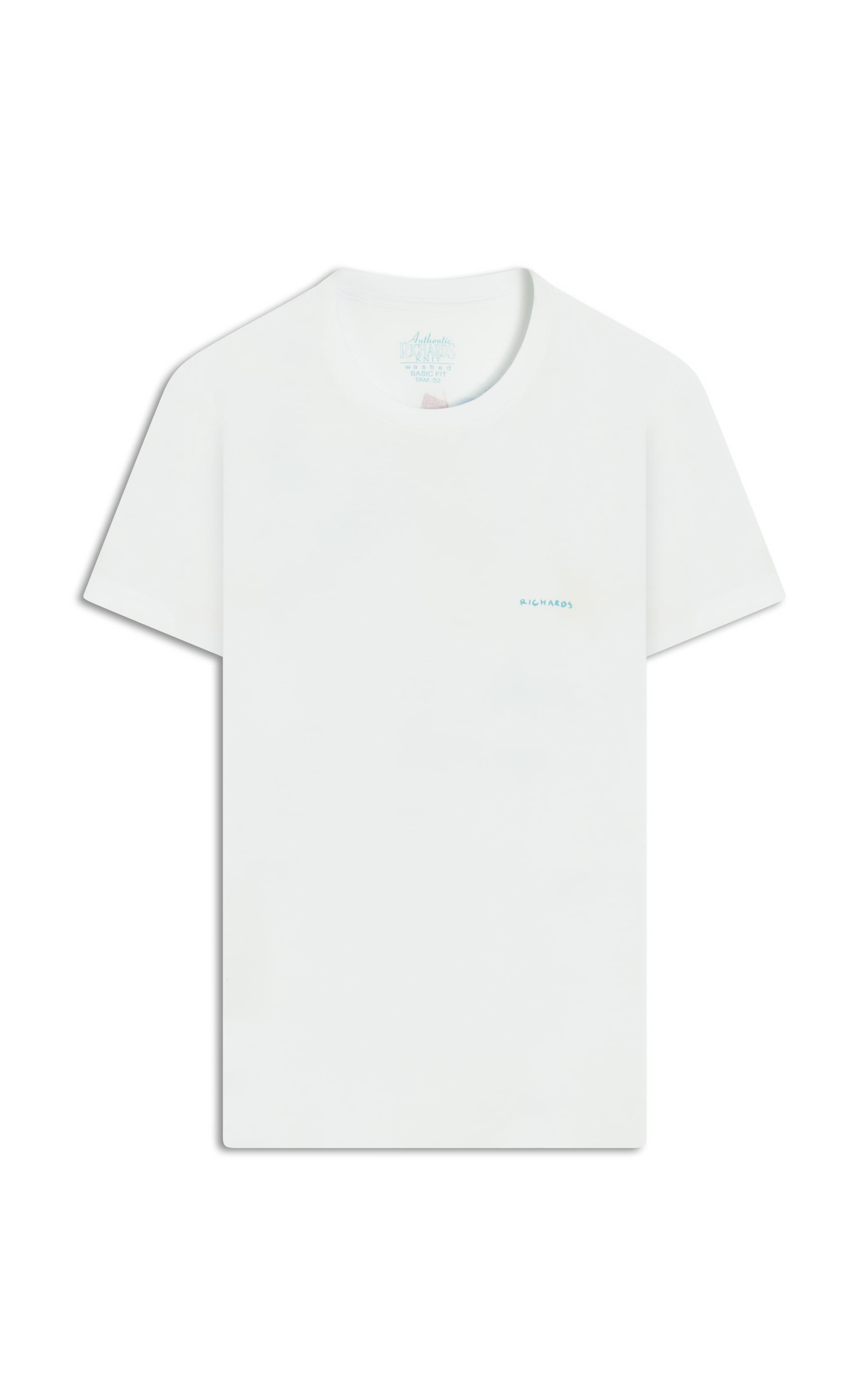 T-Shirt Mm Washed Veleiro Costas Bf Branco