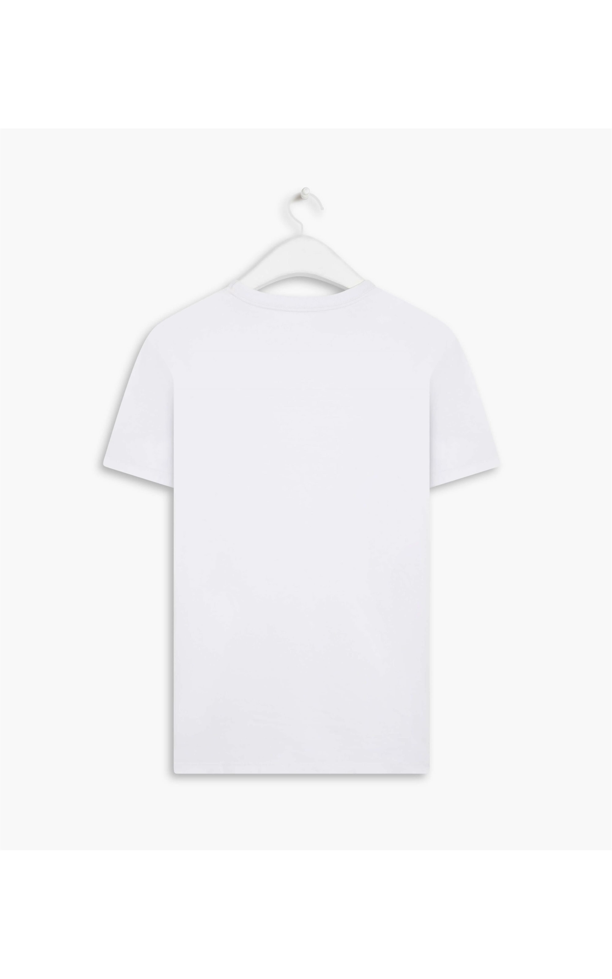 T-Shirt Mm Washed Vintage Lai Branco