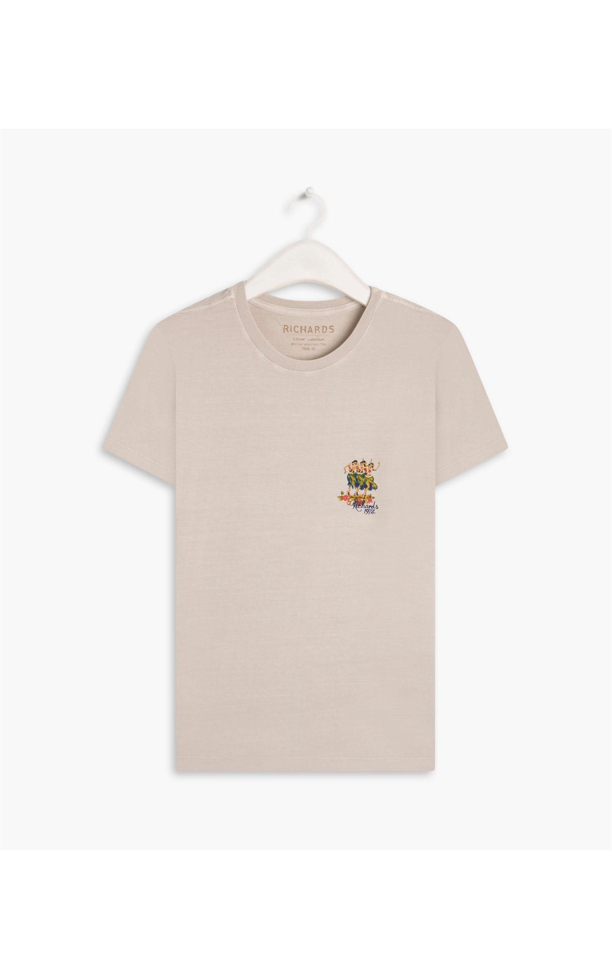 T-Shirt Mm Washed Vintage Lai Caqui
