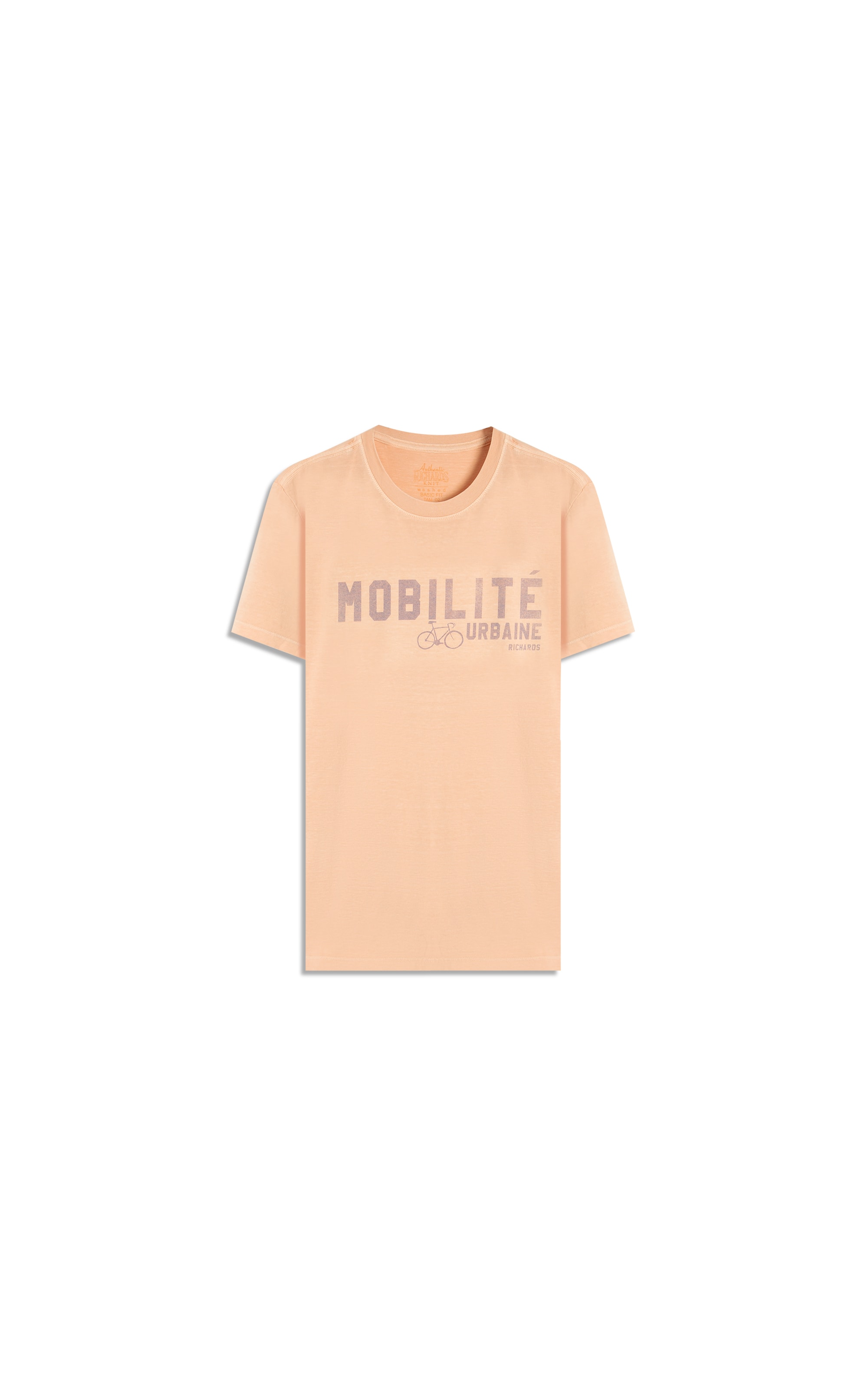 T-Shirt Mobilité Washed Mc Bf Pessego
