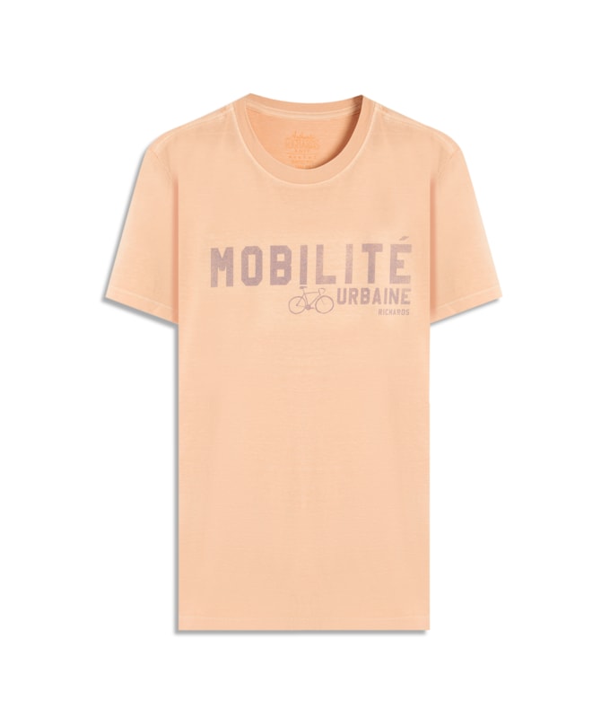 T-Shirt Mobilité Washed Mc Bf Pessego