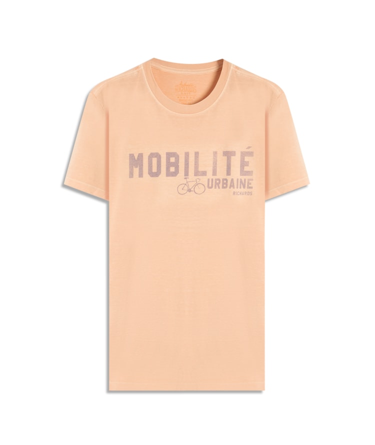 T-Shirt Mobilité Washed Mc Bf Pessego