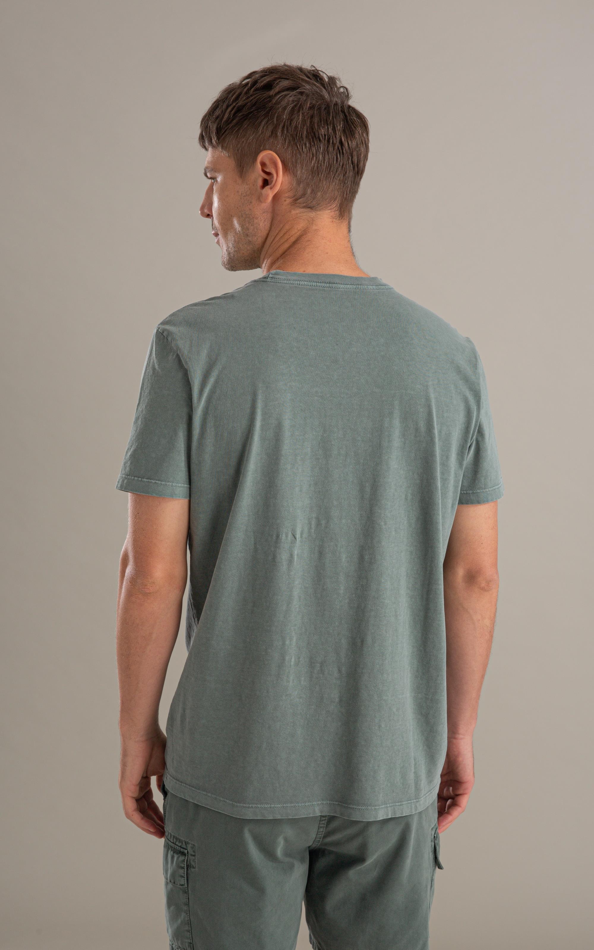 T-Shirt Mobilité Washed Mc Bf Verde Army