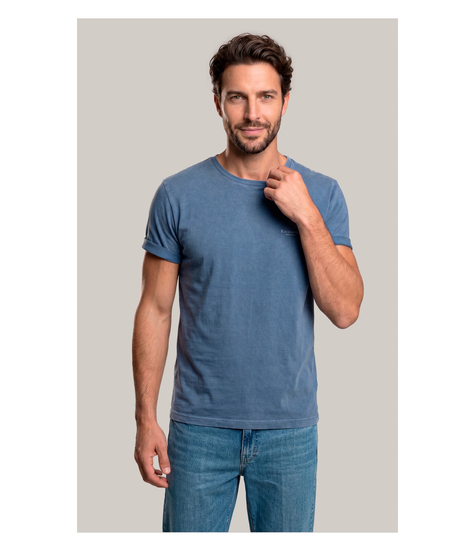 T-Shirt Mountain Azul Pervante