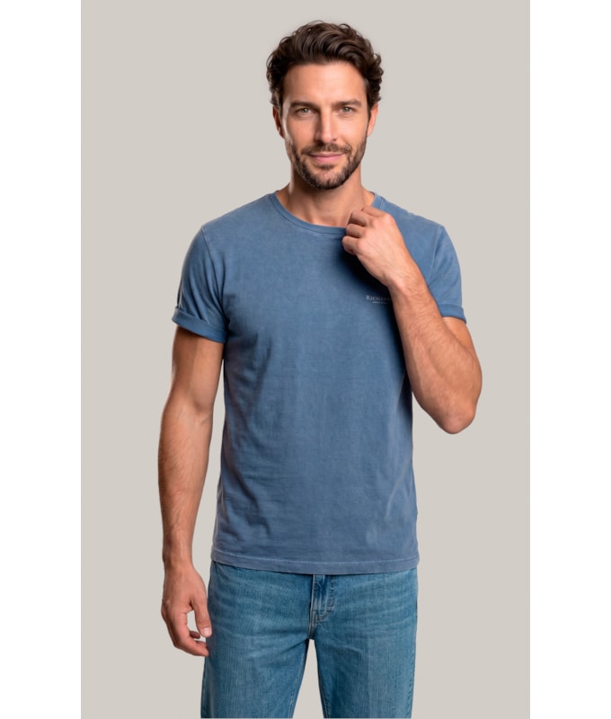 T-Shirt Mountain Azul Pervante
