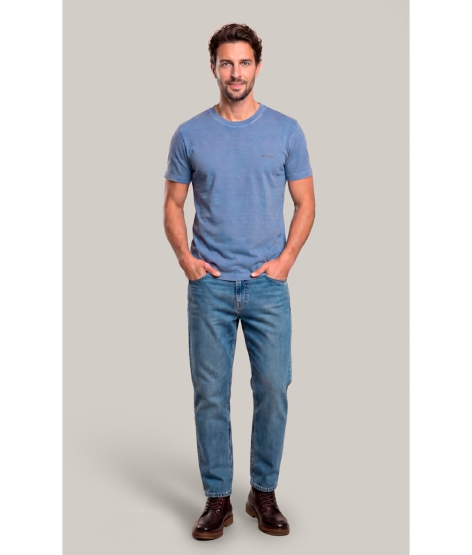 T-Shirt Mountain Azul Pervante