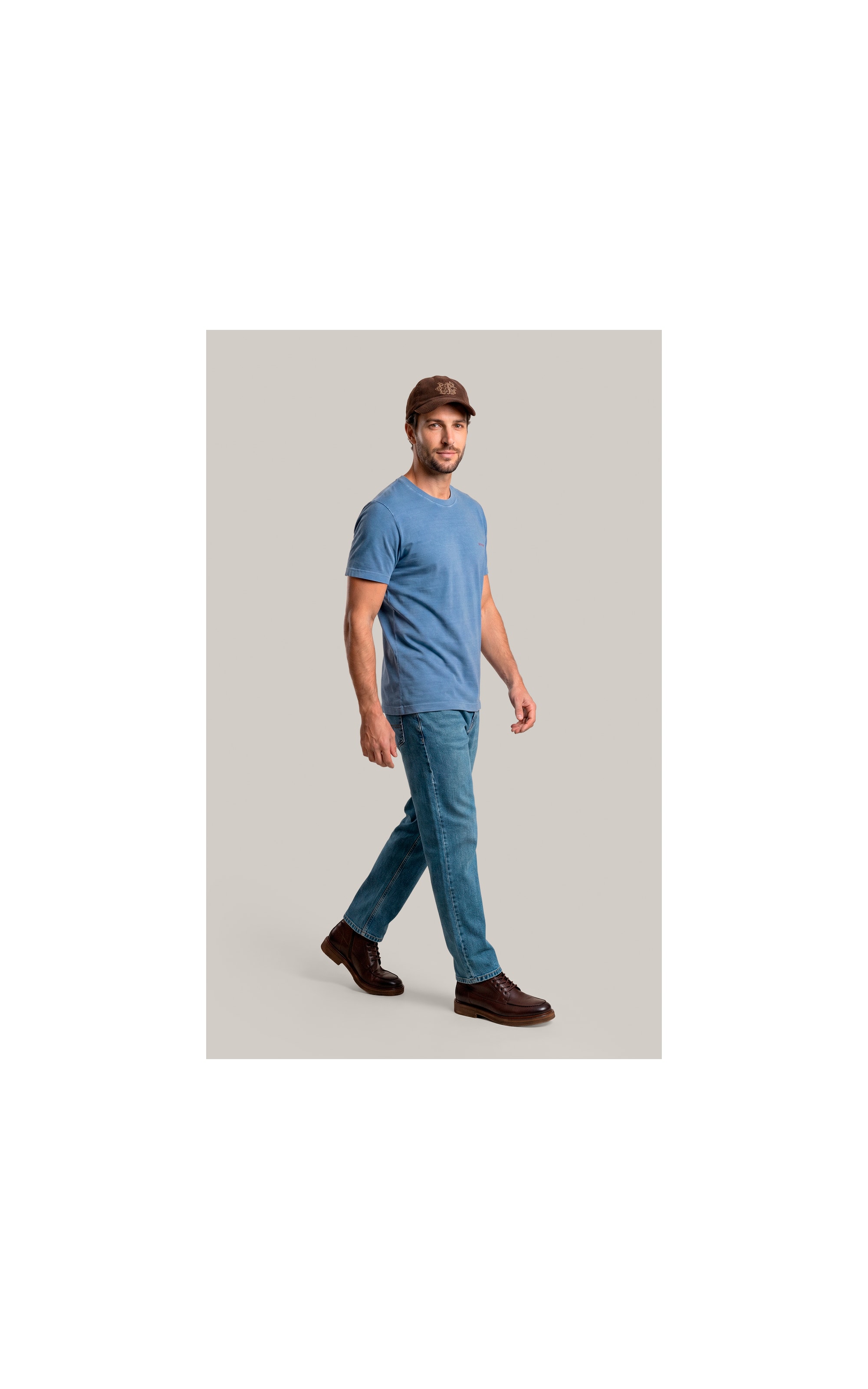 T-Shirt Mountain Azul Pervante