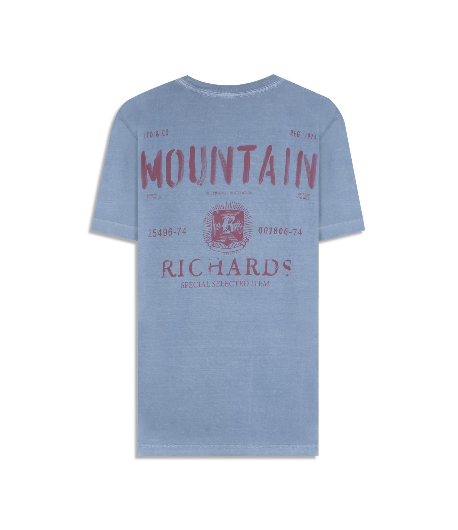 T-Shirt Mountain Cinza Medio