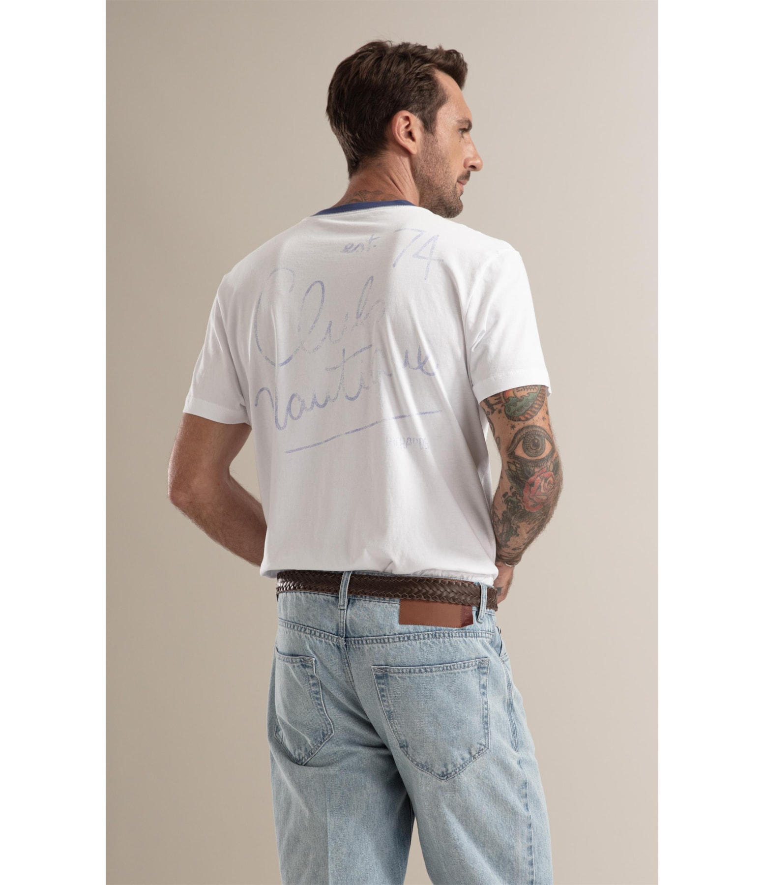 T-Shirt Nautique Branco