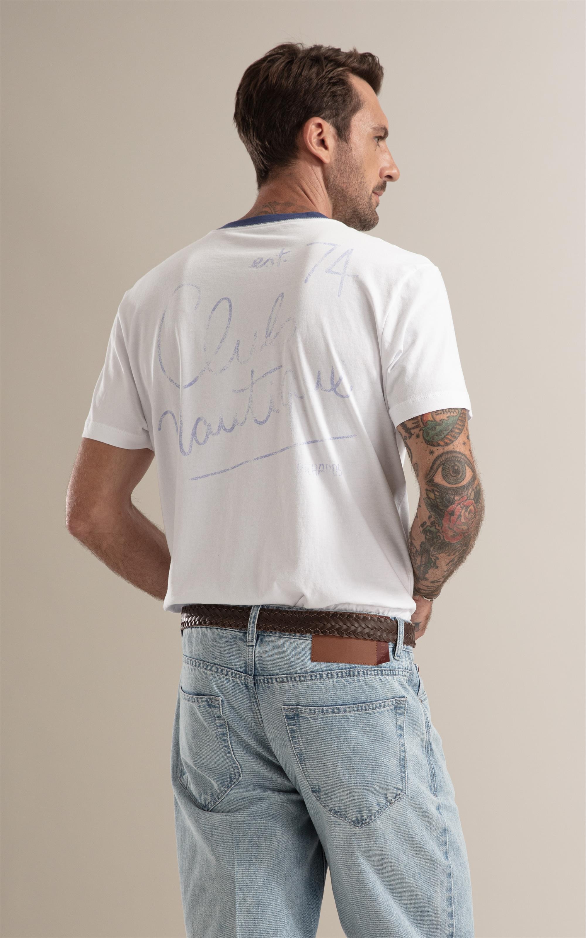 T-Shirt Nautique Branco