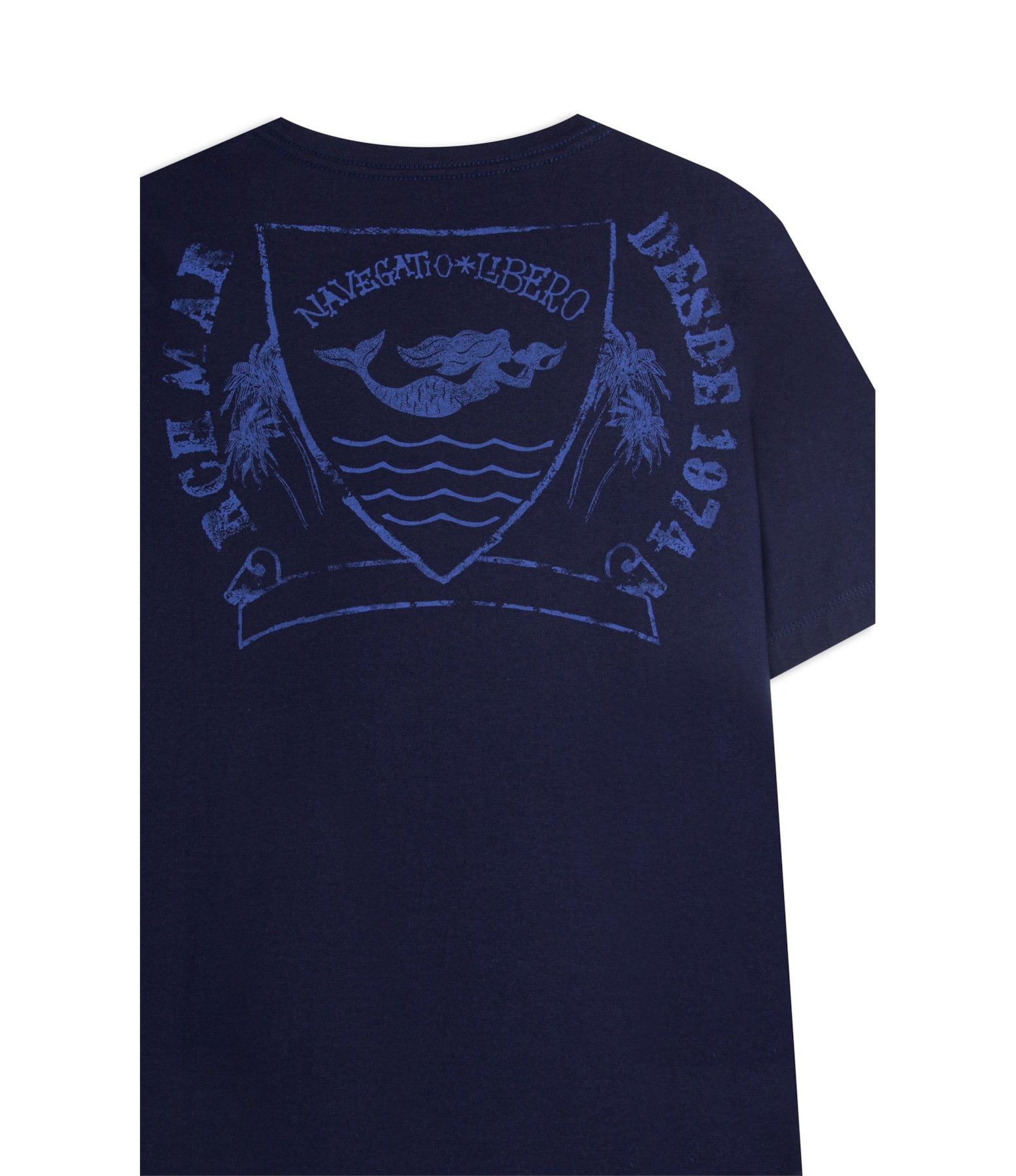 T-Shirt Navegatio Mc Bf Marinho
