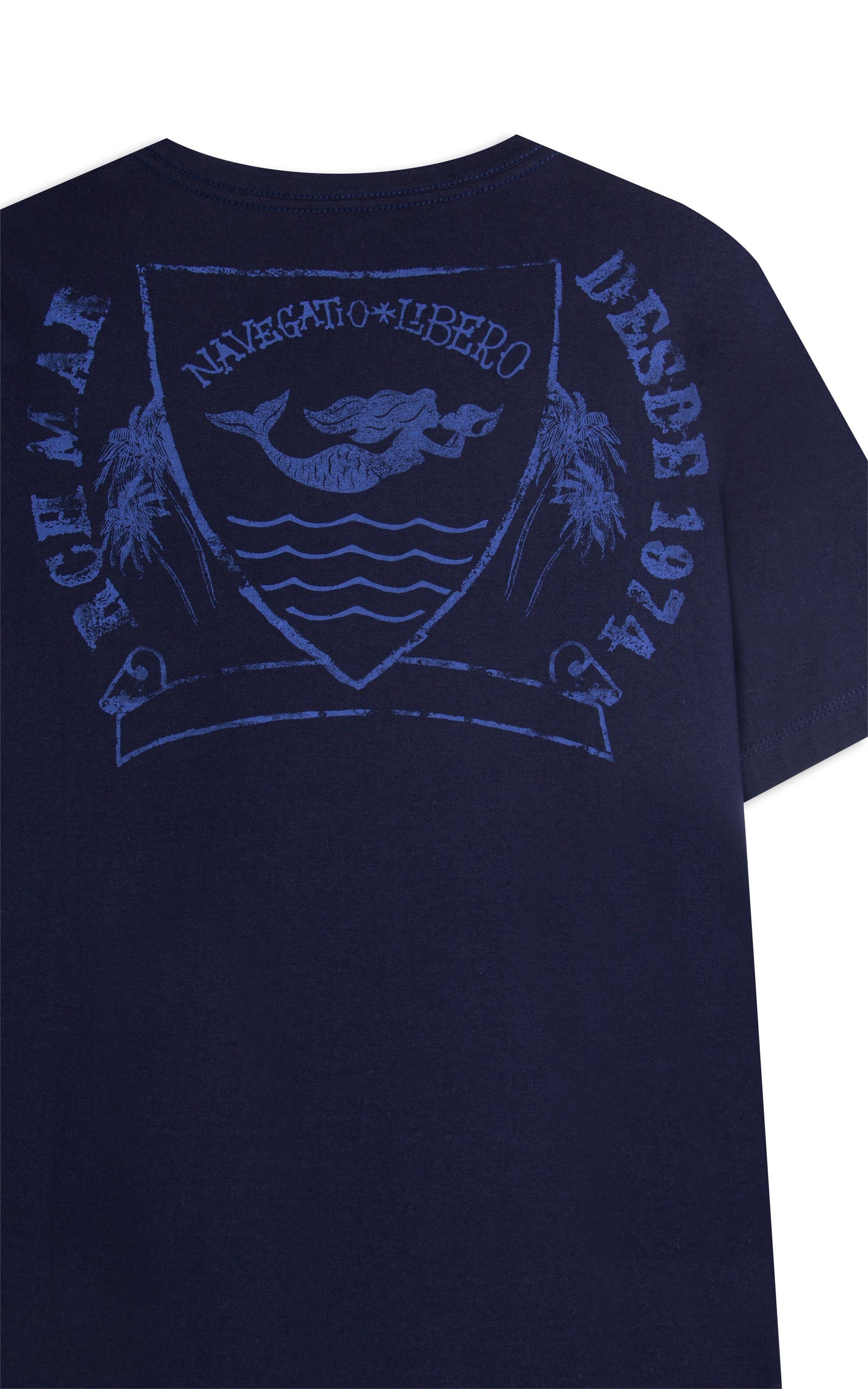 T-Shirt Navegatio Mc Bf Marinho