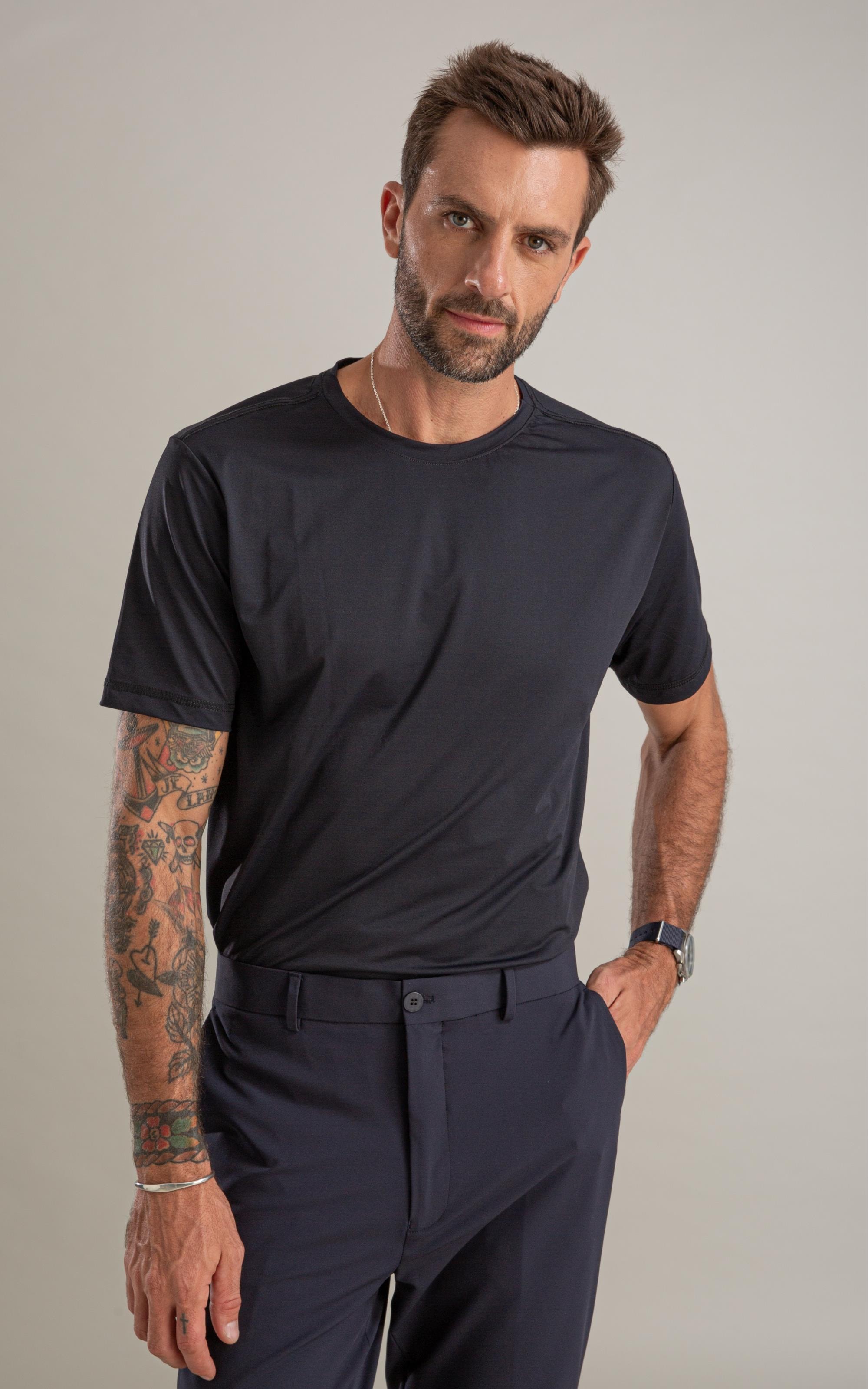 T-Shirt Novak Mc Bf Preto