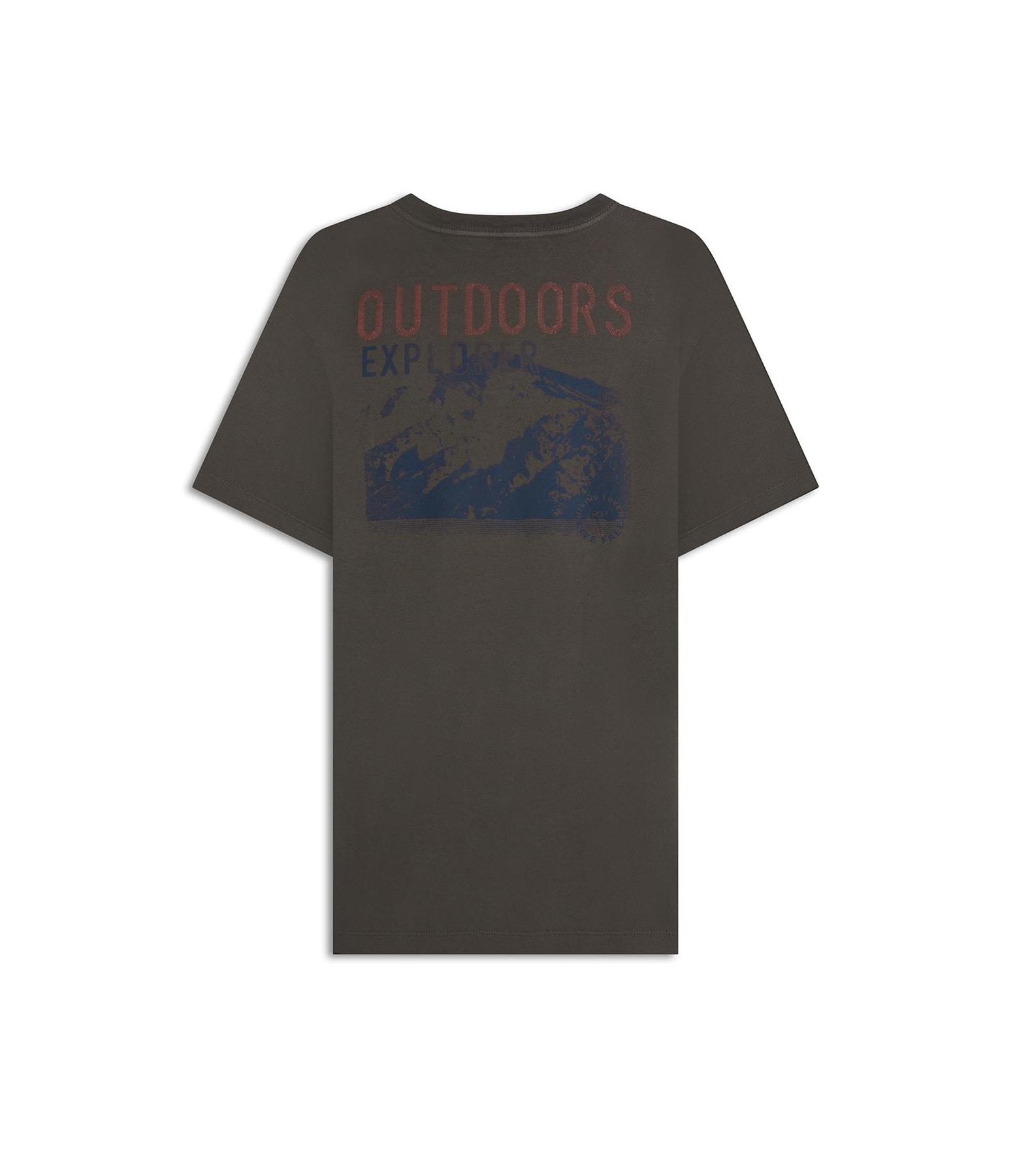 T-Shirt Outdoors Costas Gd Basic Fit Tabaco