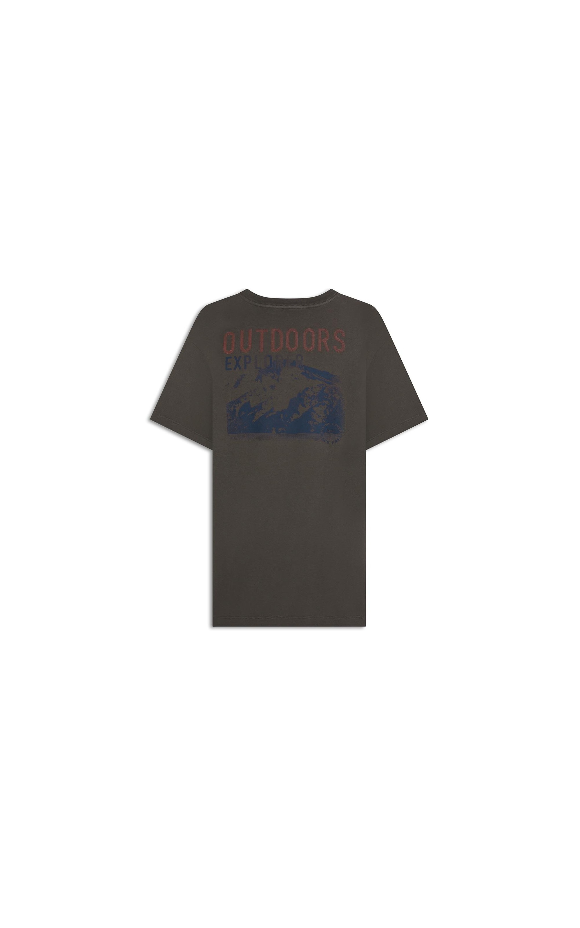 T-Shirt Outdoors Costas Gd Basic Fit Tabaco