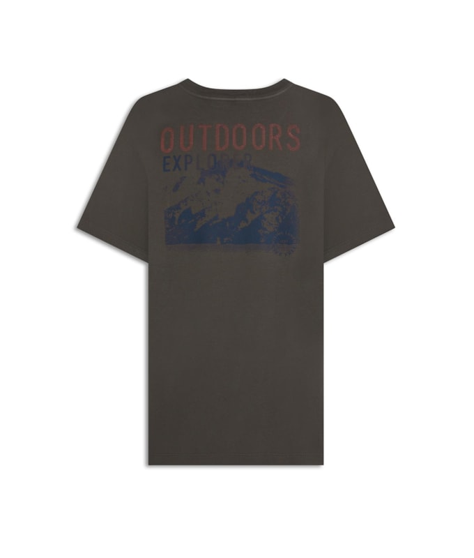 T-Shirt Outdoors Costas Gd Basic Fit Tabaco